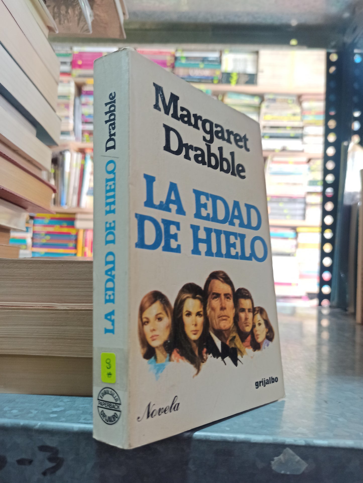 LA EDAD DE HIELO POR MARGARET DRABBLE USADO NOVELAS ALDAMA