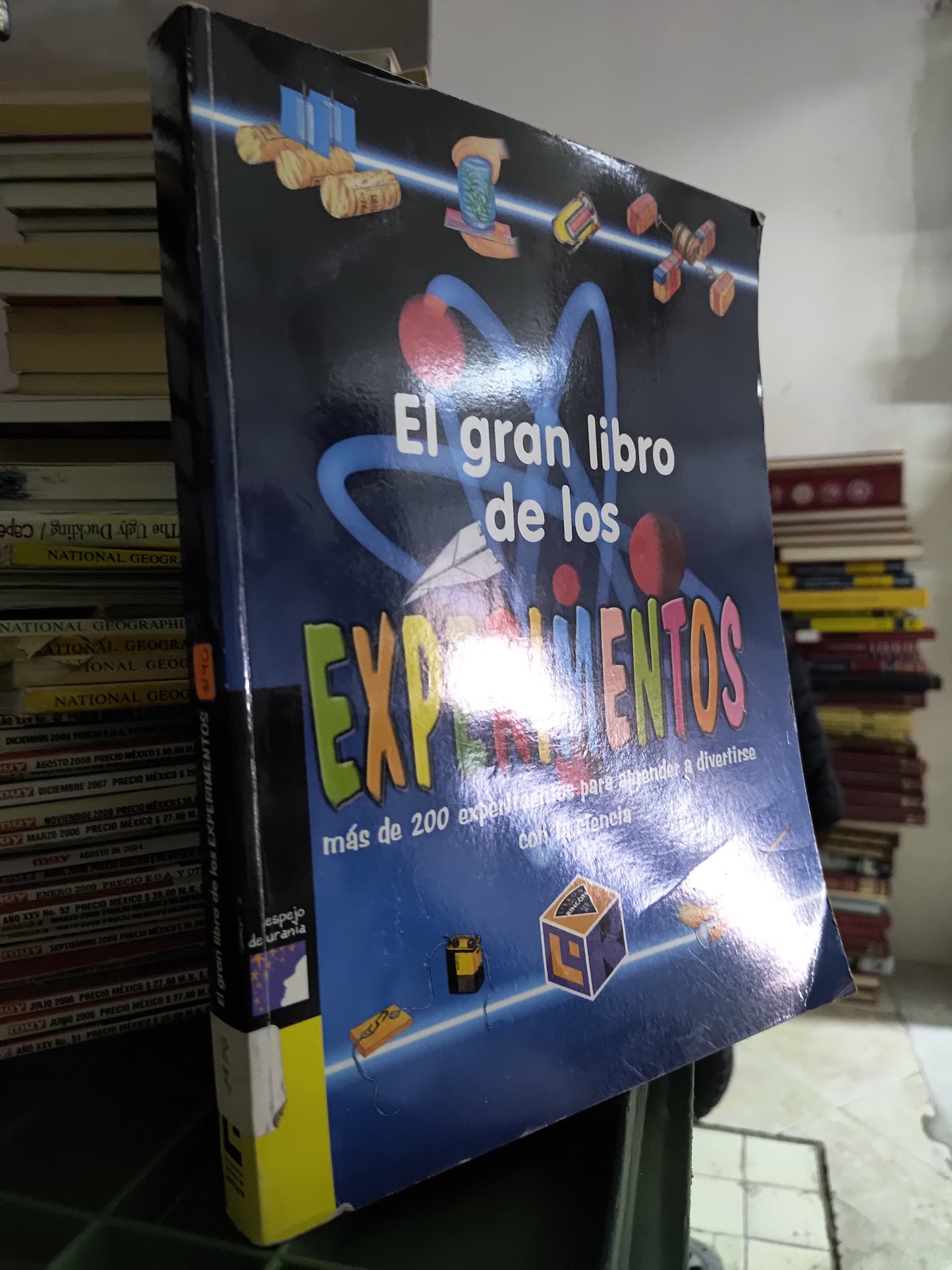 EL GRAN LIBRO DE LOS EXPERIMENTOS POR EDITORIAL EURO USADO CIENCIAS JUAREZ 515