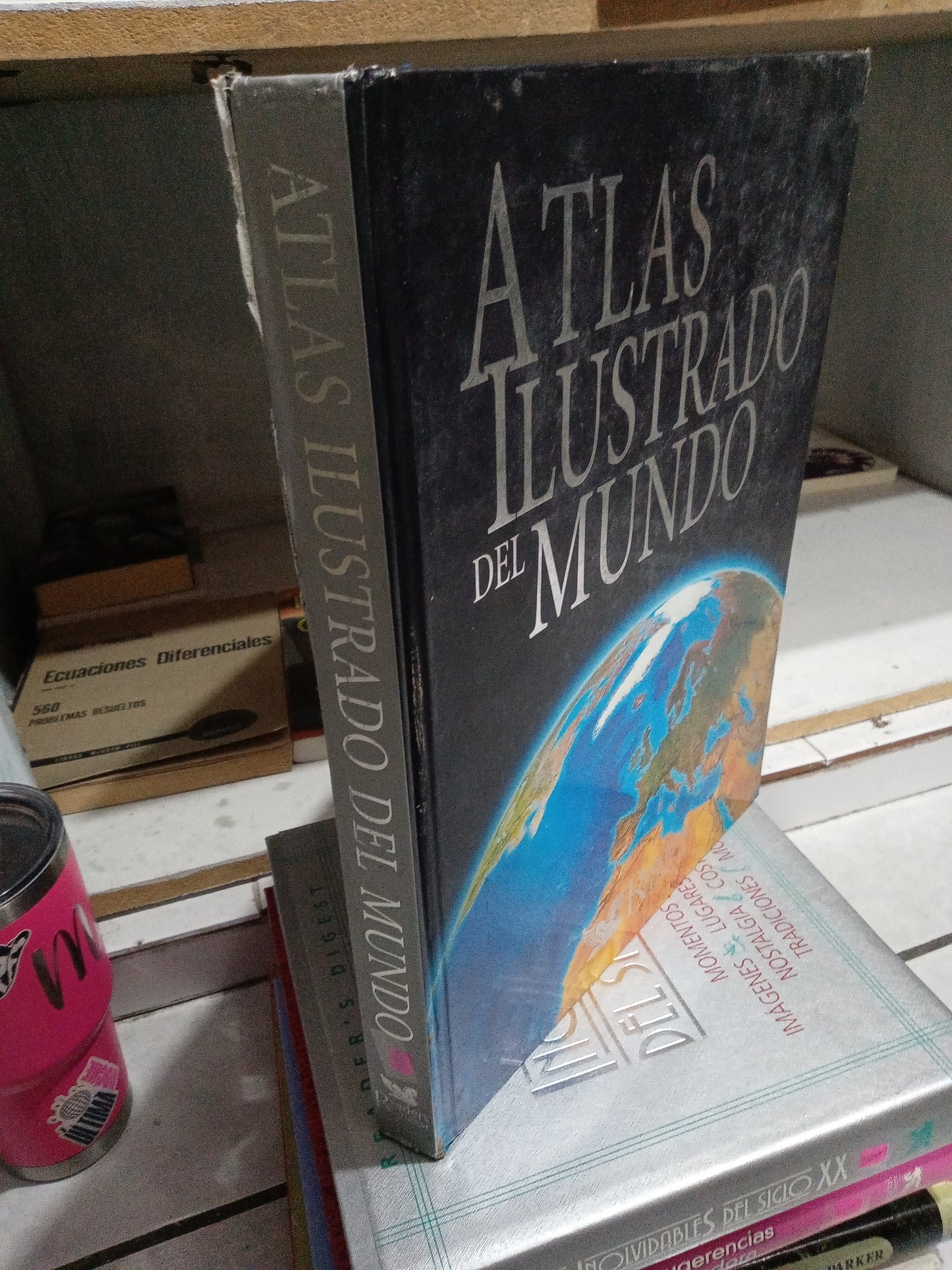 ATLAS ILUSTRADO DEL MUNDO USADO GEOGRAFIA JAUREZ