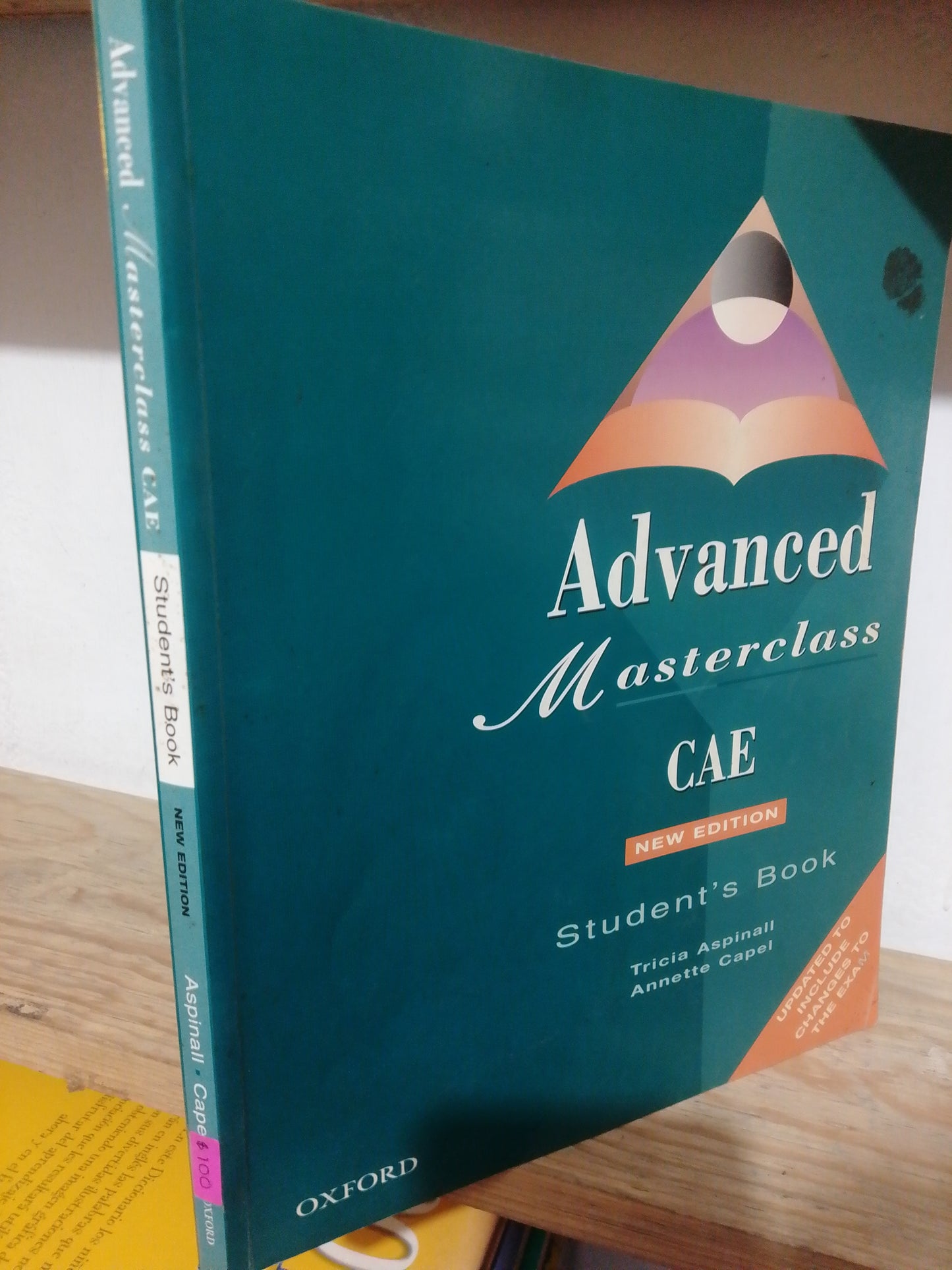ADVANCED MASTERCLASS STUDENTS BOOK POR TRICIA ASPINALL USADO IDIOMAS JUAREZ
