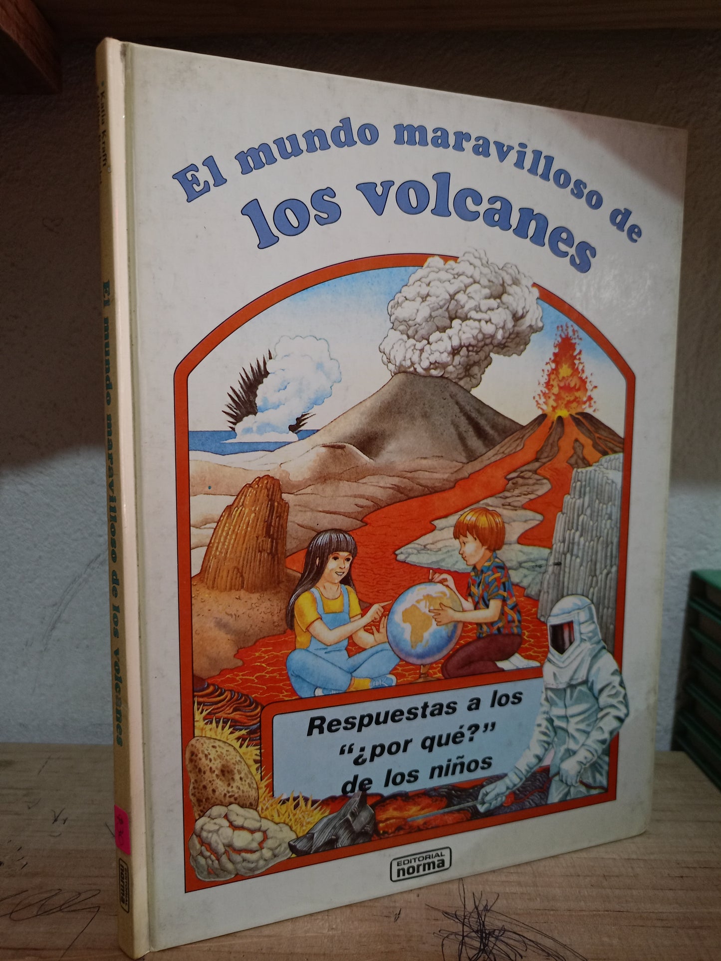 EL MUNDO MARAVILLOSO DE LOS VOLCANES USADO INFANTIL LITERARIO 305