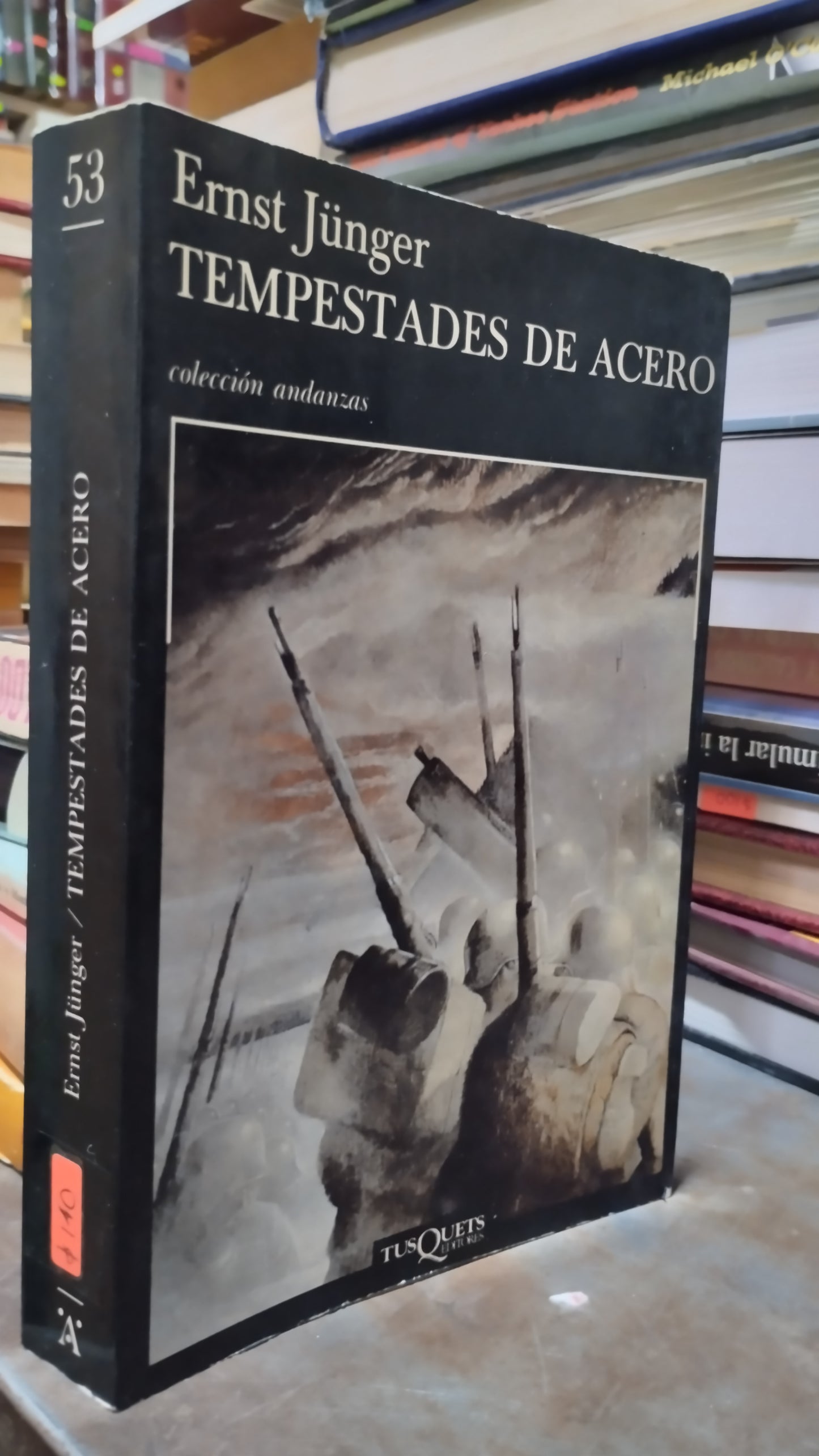 TEMPESTADES DE ACERO POR ERNST JÜNGER LIBRO USADO HISTORIA ALDAMA