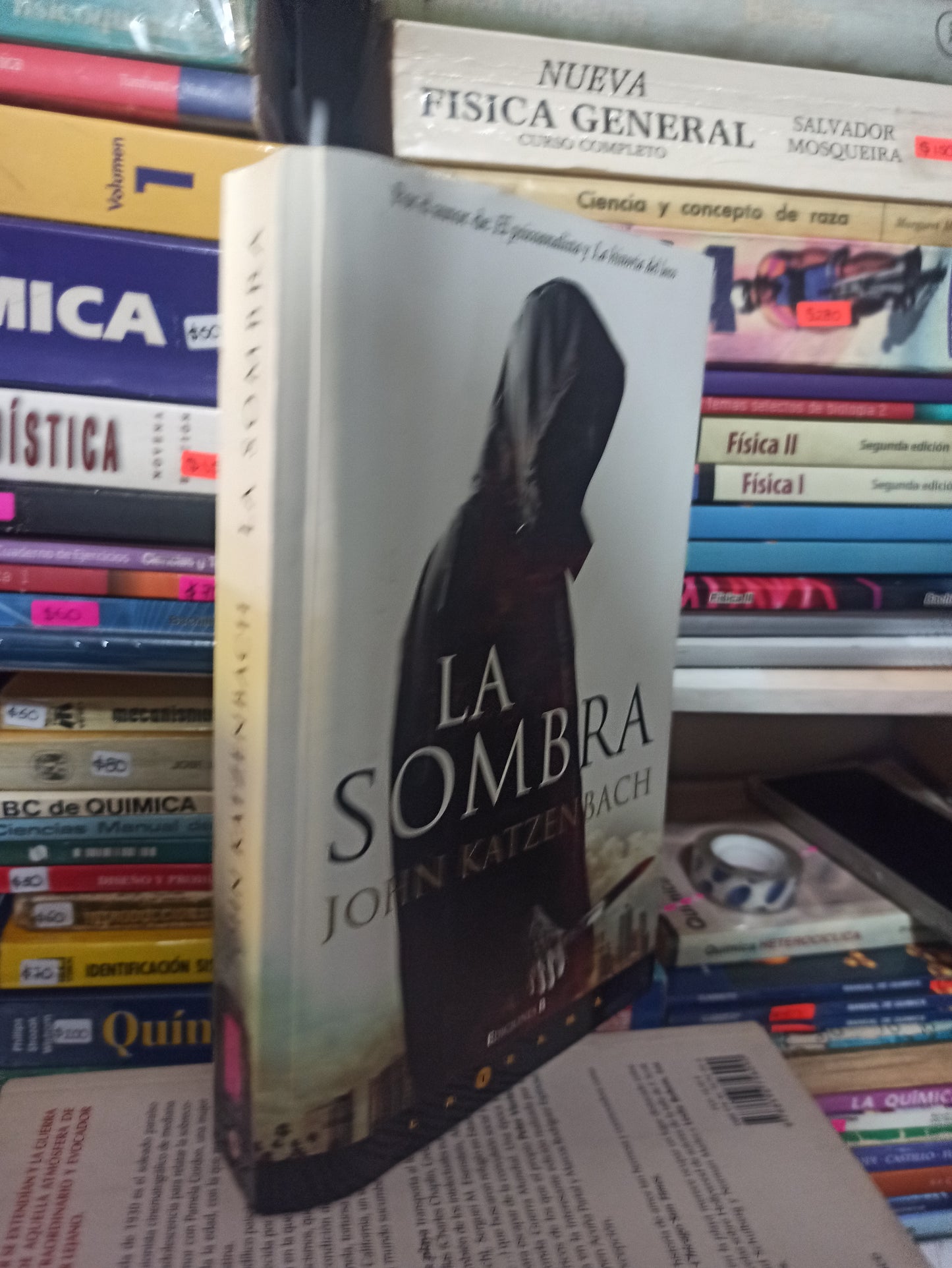 LA SOMBRA POR JOHN KATZENBACH USADO NOVELAS JUÁREZ