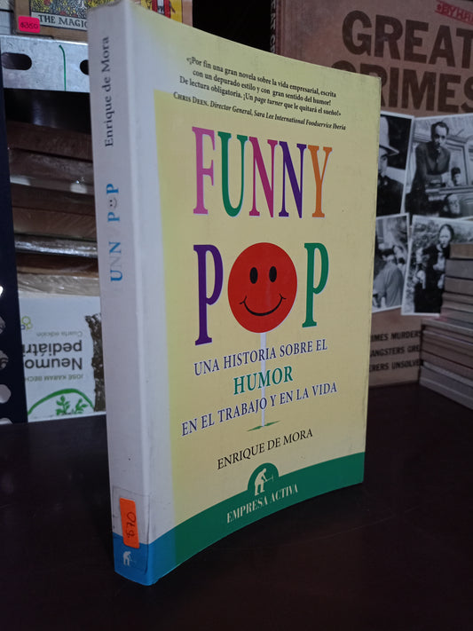 FUNNY POP POR ENRIQUE DE MORA USADO SUPERACIÓN PERSONAL LITERARIO 305