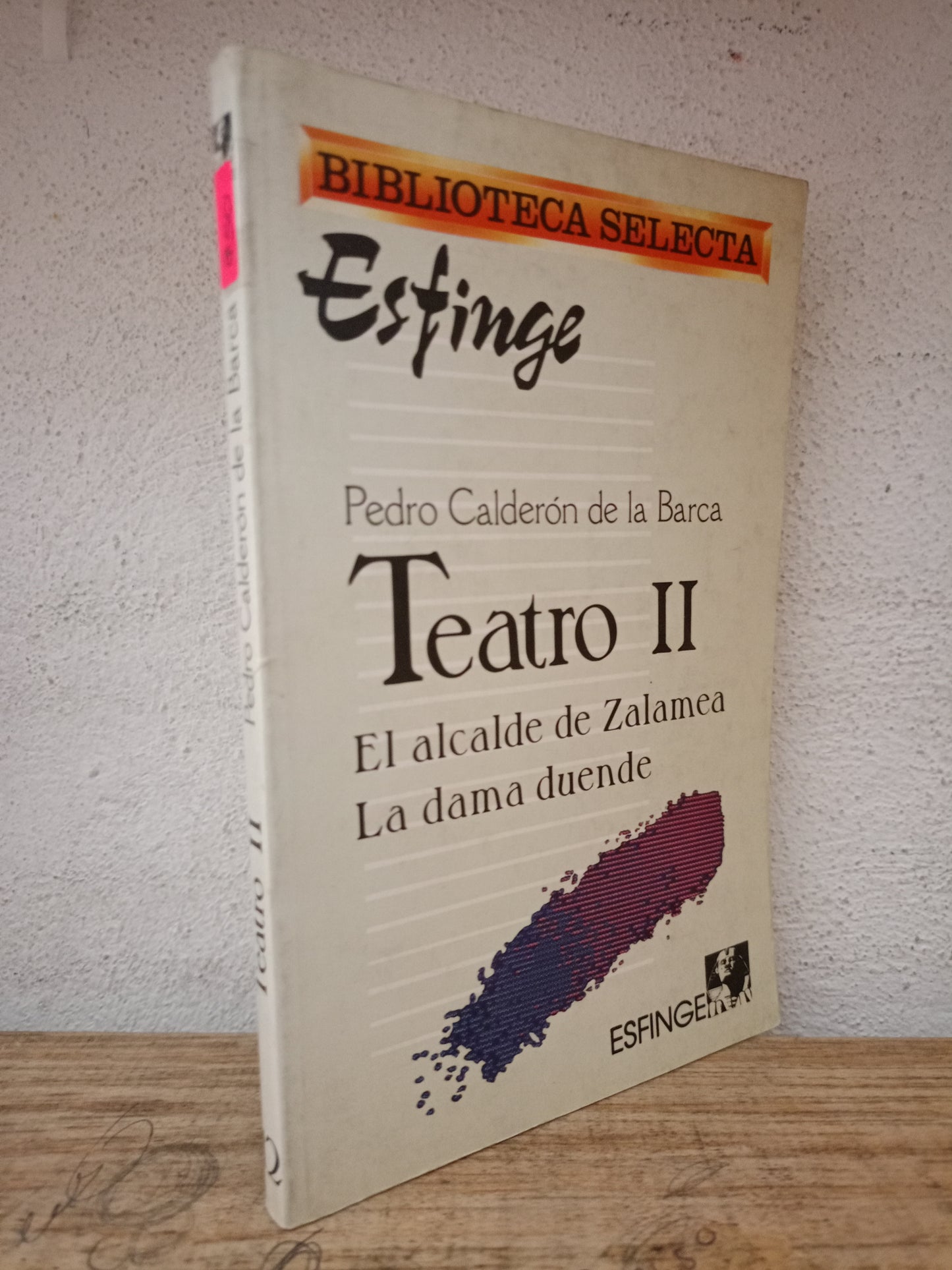 TEATRO II PEDRO CALDERON DE LA BARCA USADO NOVELA LITERARIO 305