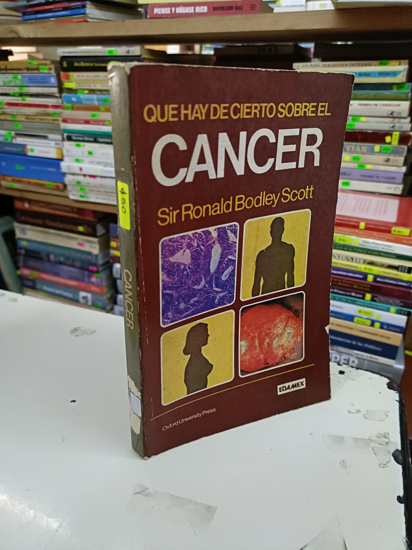 CANCER POR SIR RONALD BODLEY SCOTT USADO MEDICINA LITERARIO 207
