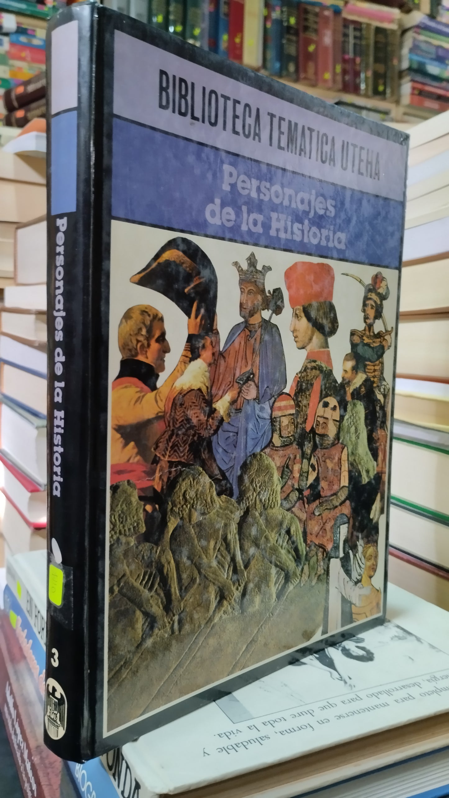 PERSONAJES DE LA HISTORIA 3 LIBRO USADO HISTORIA ALDAMA