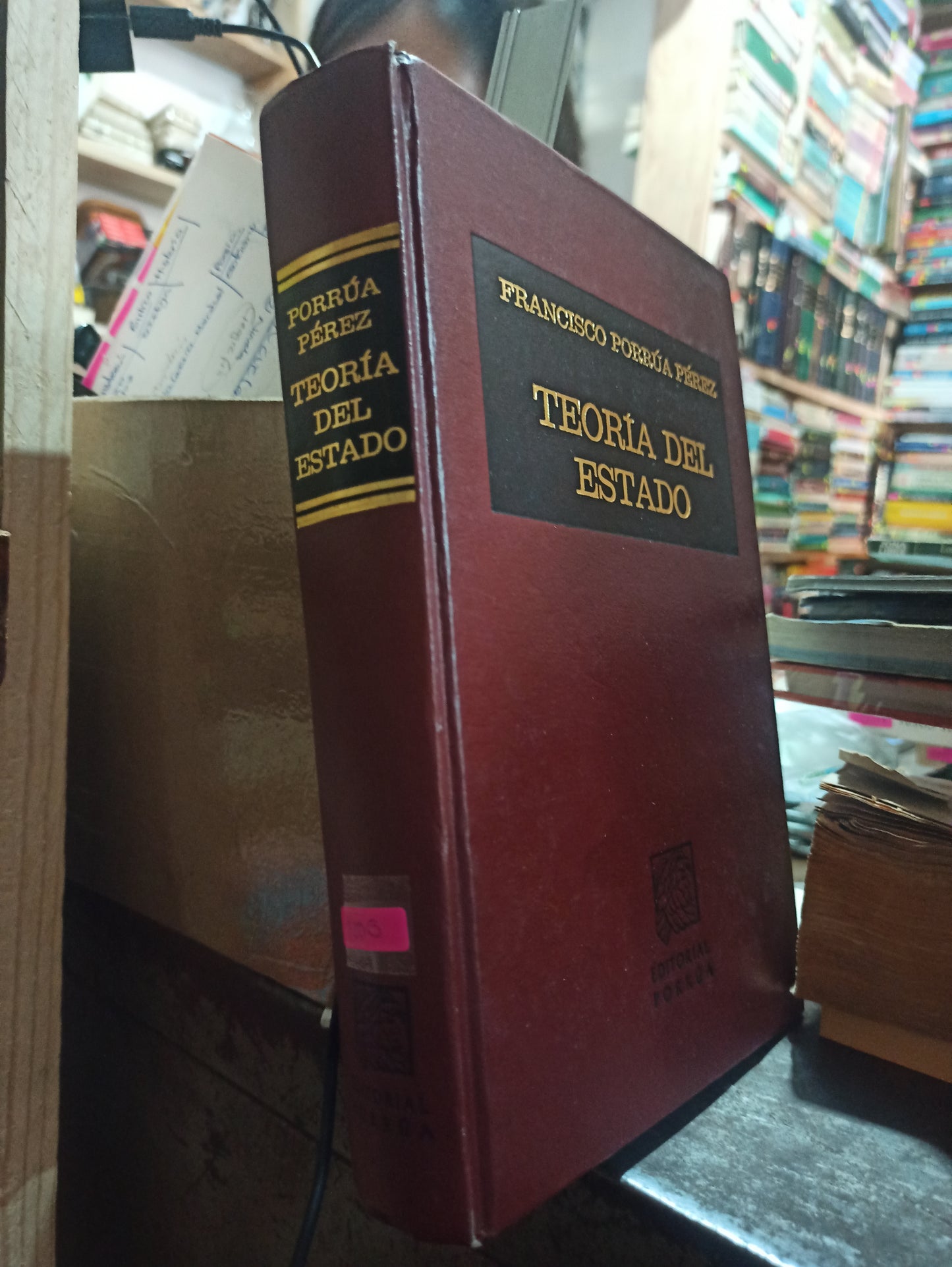 TEORIA DEL ESTADO POR FRANCISCO PORRUA PEREZ USADO DERECHO ALDAMA