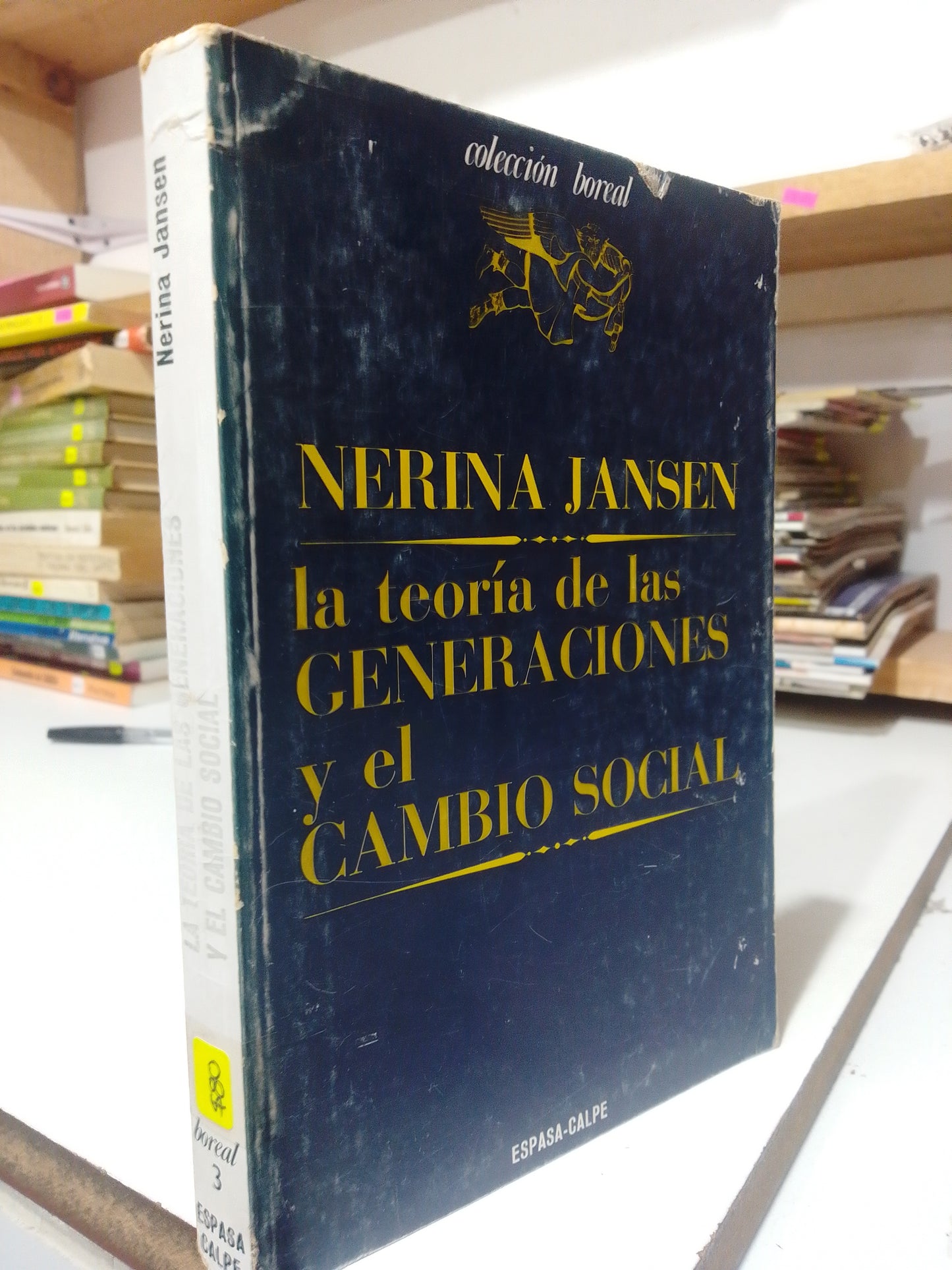 LA TEORIA DE LAS GENERACIONES Y EL CAMBIO SOCIAL POR NERINA JANSEN USADO FILOSOFIA JUAREZ
