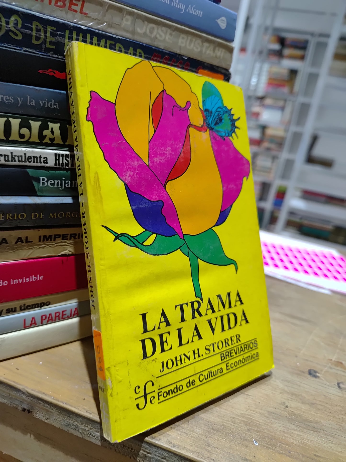 LA TRAMA DE LA VIDA POR JOHN H. STORER USADO NOVELAS JUAREZ 515