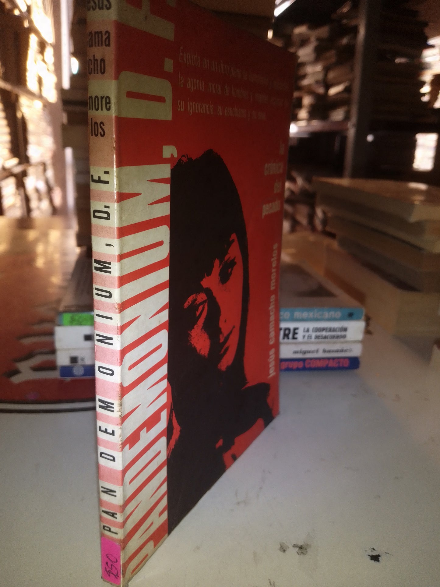 PAN DEMONIUM POR JESUS CAMACHO MORELOS USADO POLÍTICA LITERARIO 207
