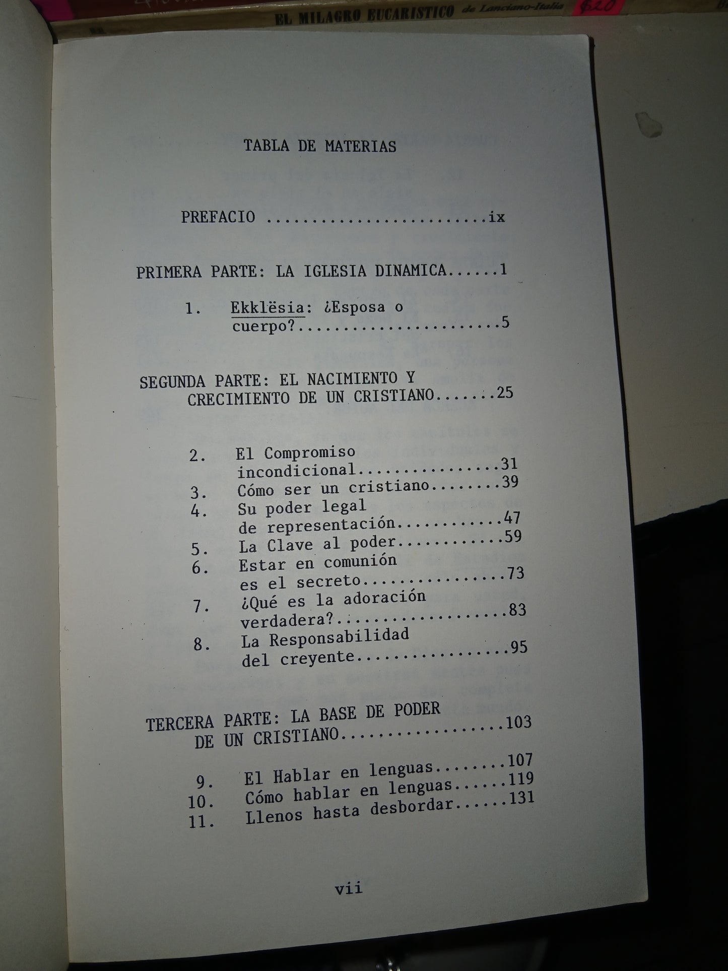 LA IGLESIA NUEVA Y DINÁMICA (VOLUMEN II) POR VICTOR PAUL WIERWILLE USADO RELIGIÓN LITERARIO 207