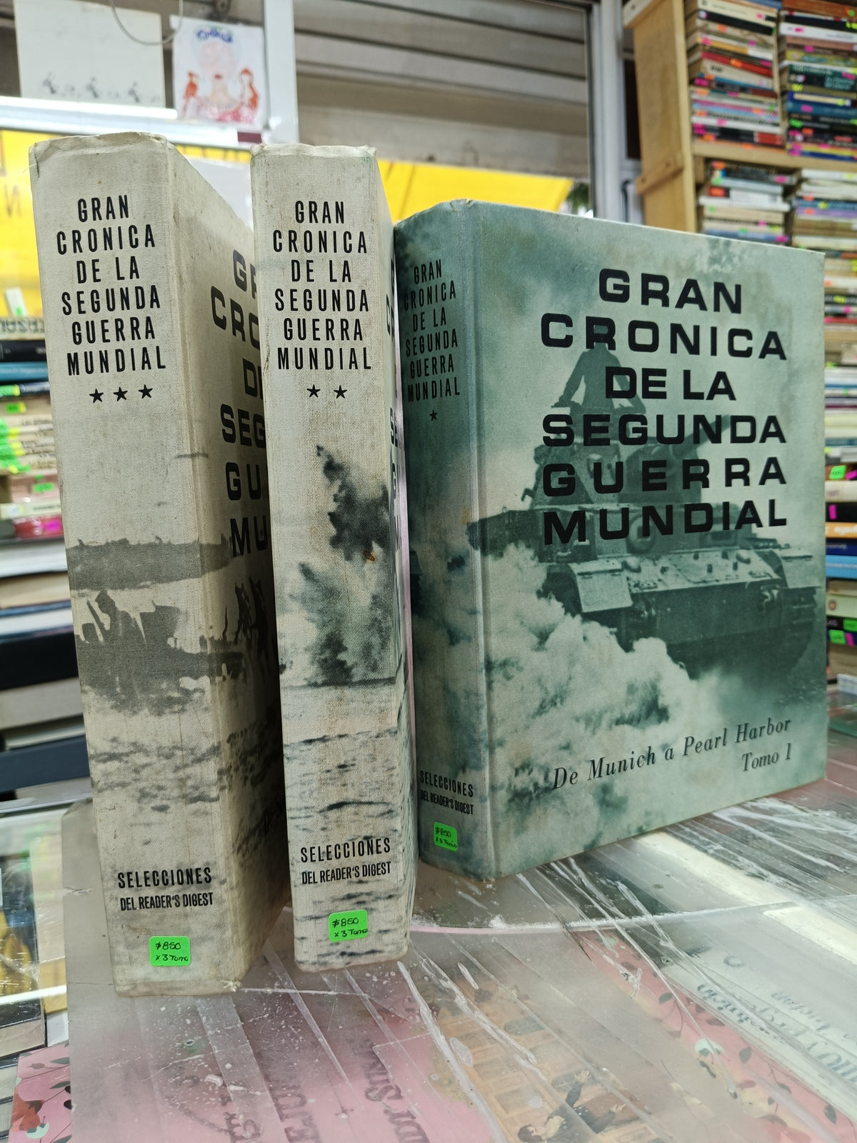 GRAN CRONICA DE LA SEGUNDA GUERRA MUNDIAL DE MUNICH A PEARL HARBOR USADO HISTORIA JUÁREZ 507