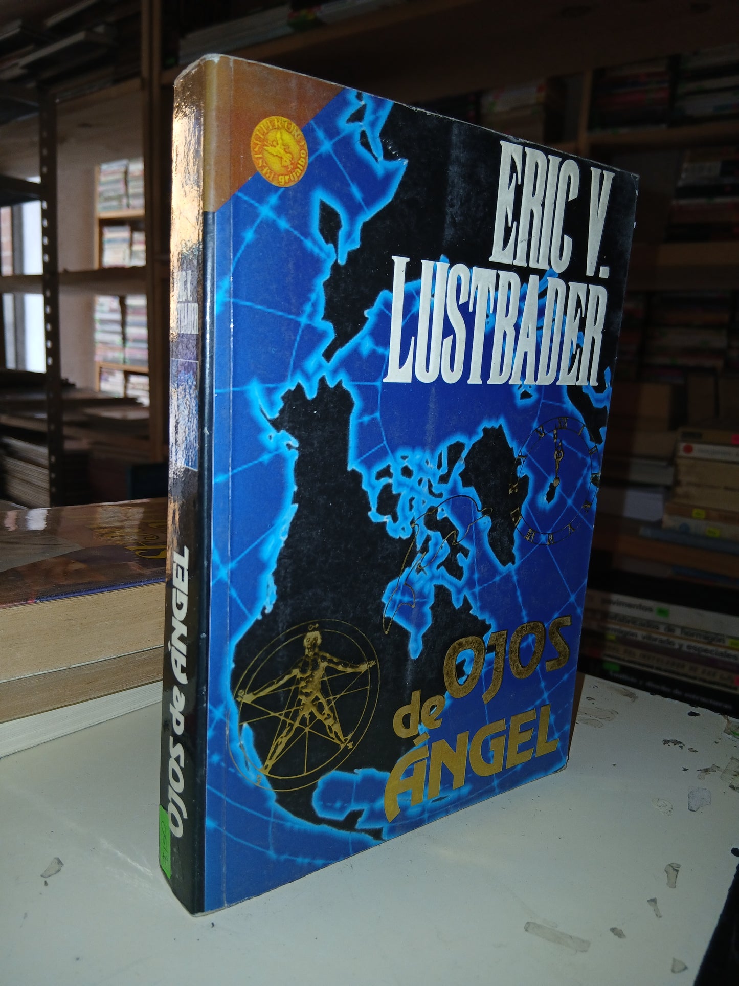 OJOS DE ÁNGEL POR ERICK V. LUSTBADER USADO NOVELA LITERARIO 207