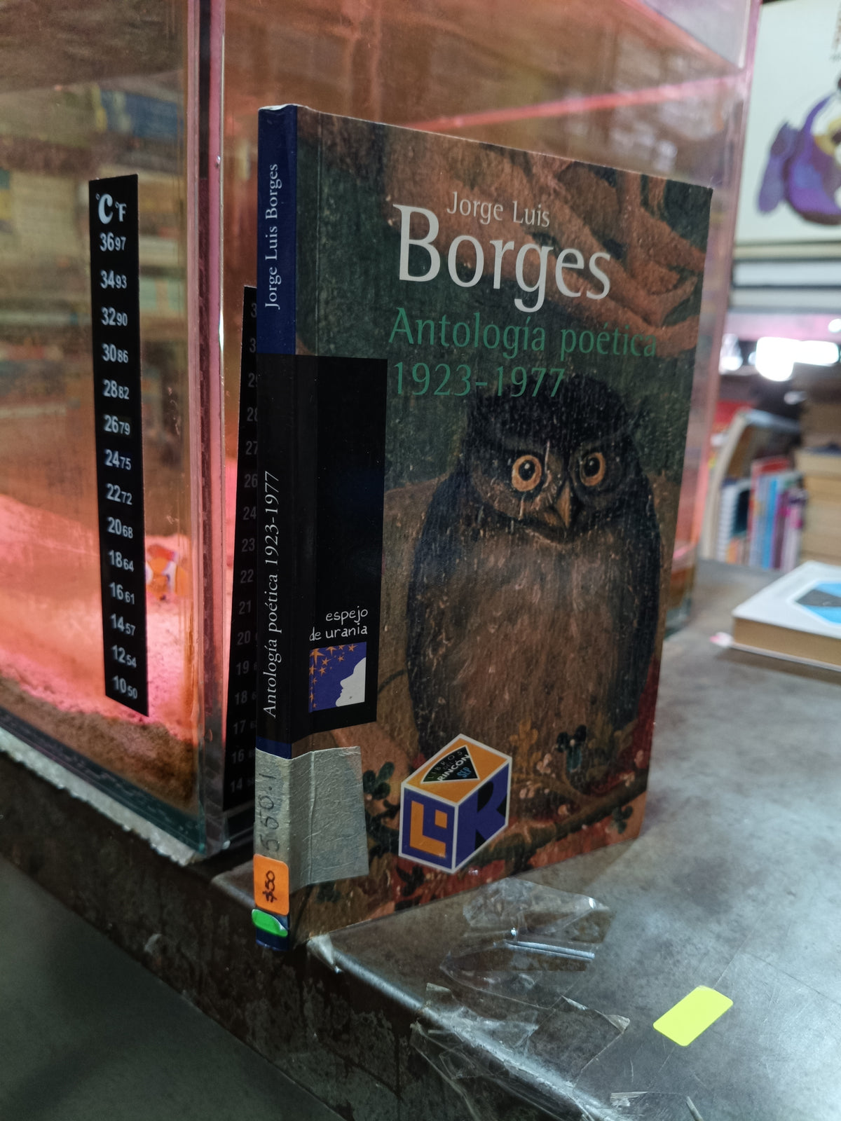 ANTOLOGIA POETICA 1923-1977 POR JORGE LUIS BORGES USADO POESIA ALDAMA