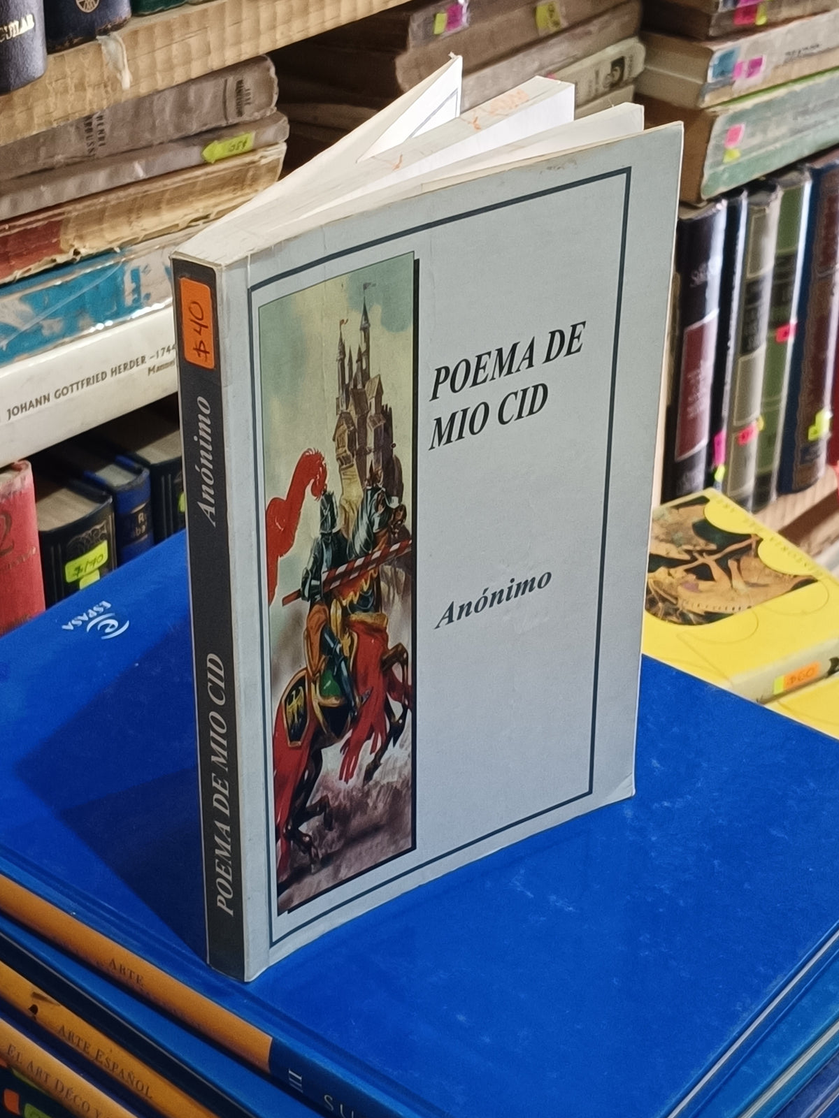 POEMA MIO CID ANONIMO USADO POESIA LITERARIO 305