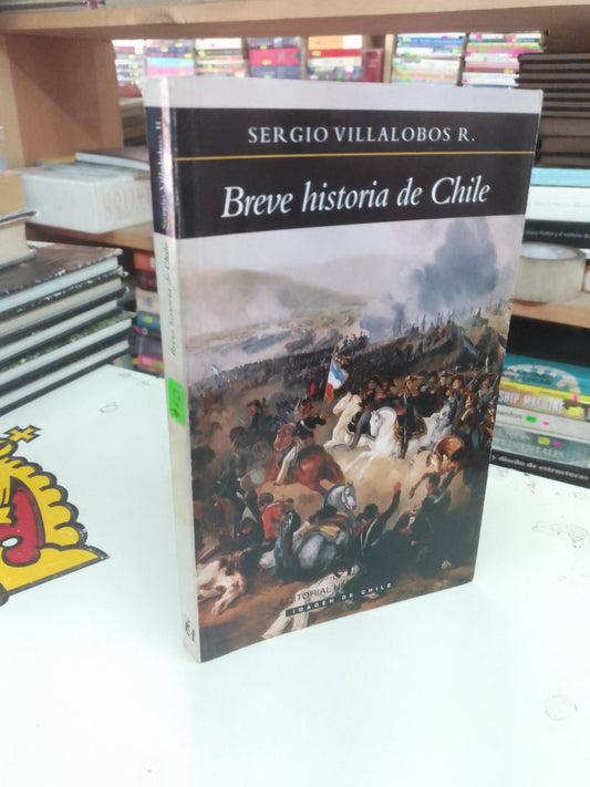 BREVE HISTORIA DE CHILE POR SERGIO VILLALOBOS R. USADO HISTORIA LITERARIO 207