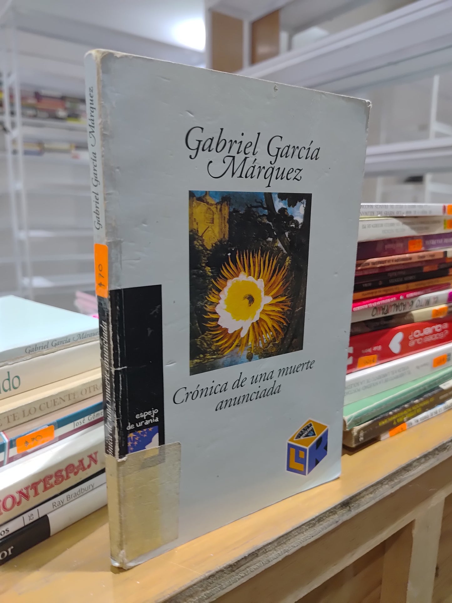 CRONICA DE UNA MUERTE ANUNCIADA POR GABRIEL GARCIA MARQUEZ USADO NOVELAS JUAREZ 515