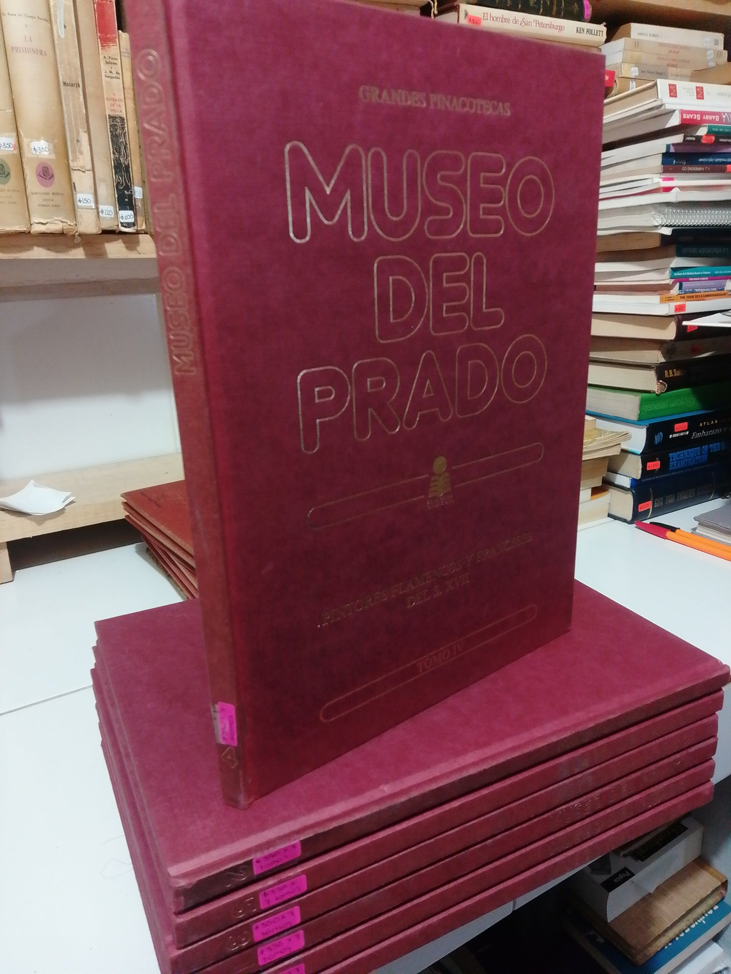 MUSEO DEL PRADO GRANDES PINACOTECAS 7 TOMOS USADO ARTE JUAREZ
