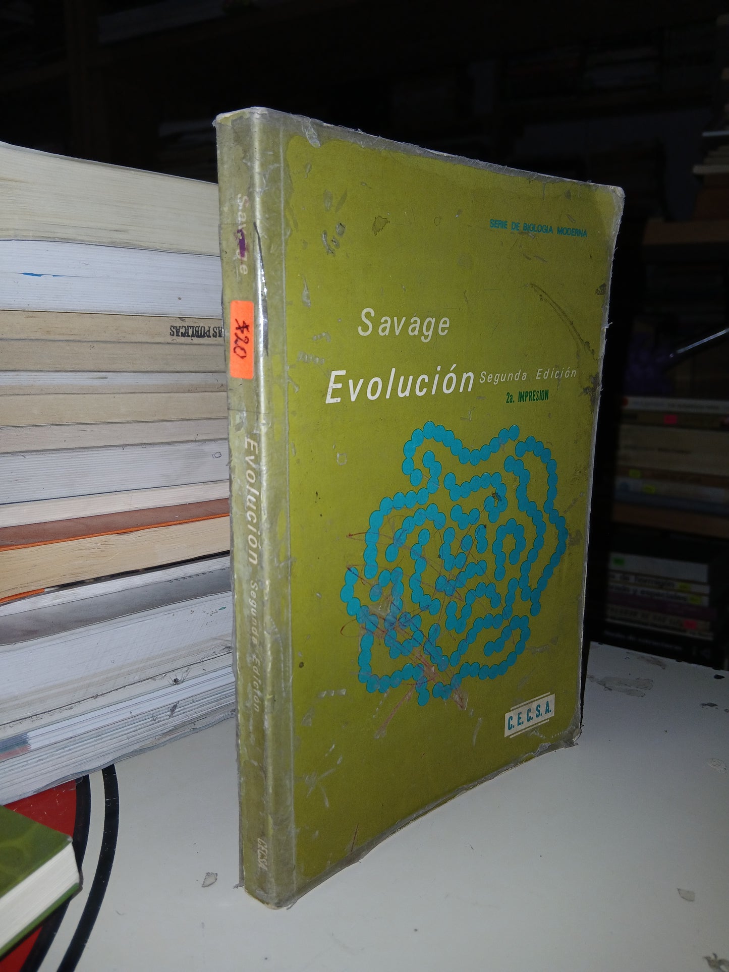 EVOLUCIÓN POR JAY M. SAVAGE USADO BIOLOGÍA LITERARIO 207