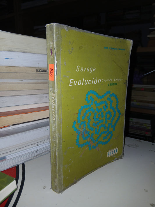 EVOLUCIÓN POR JAY M. SAVAGE USADO BIOLOGÍA LITERARIO 207