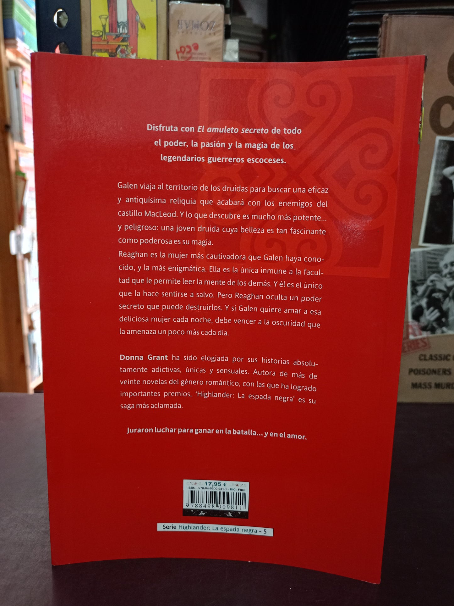 HIGHLANDER POR DONNA GRANT USADO NOVELA LITERARIO 305