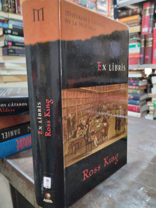 EX LIBRIS POR ROSS KING USADO NOVELAS ALDAMA