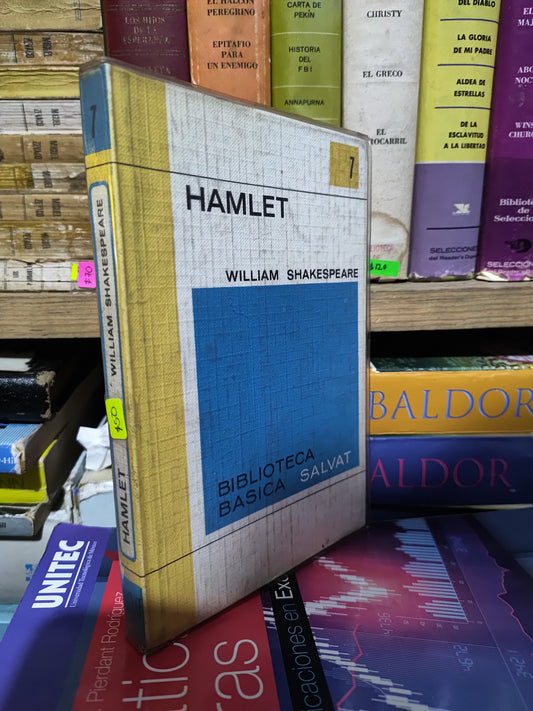 HAMLET POR WILLIAM SHAKESPEARE USADO NOVELAS JUAREZ 507