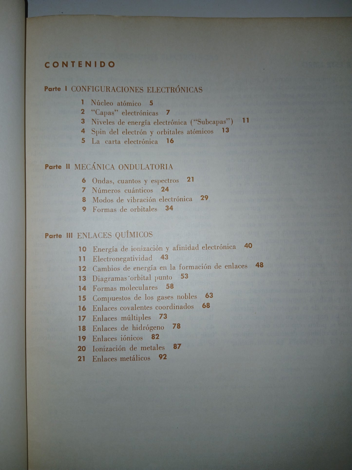 ENLACES QUÍMICOS: INTRODUCCIÓN Y FUNDAMENTOS POR J.W. EICHINGER,JR. USADO QUÍMICA LITERARIO 207