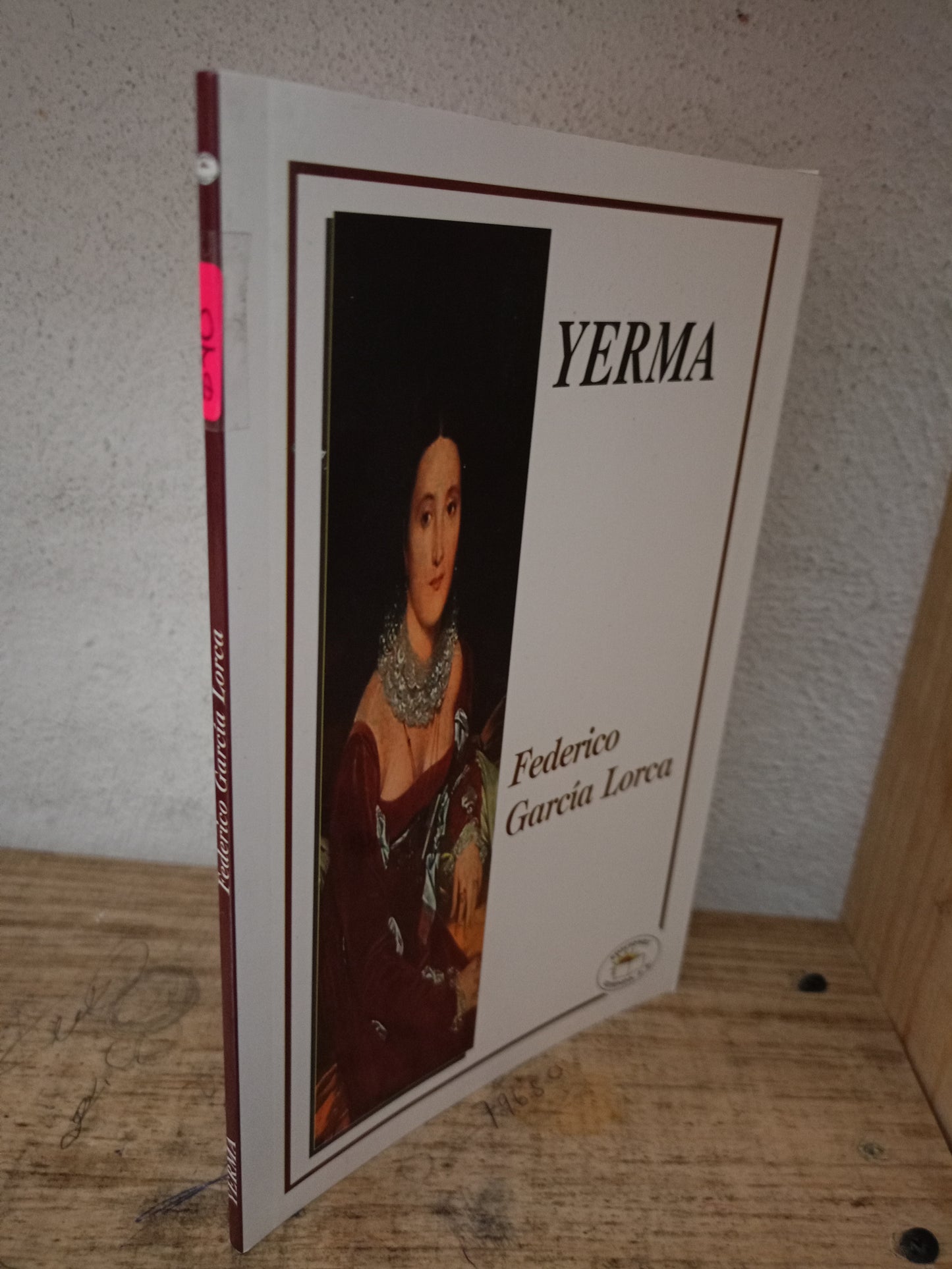 YERMA POR FEDERICO GARCÍA LORCA USADO NOVELA LITERARIO 305