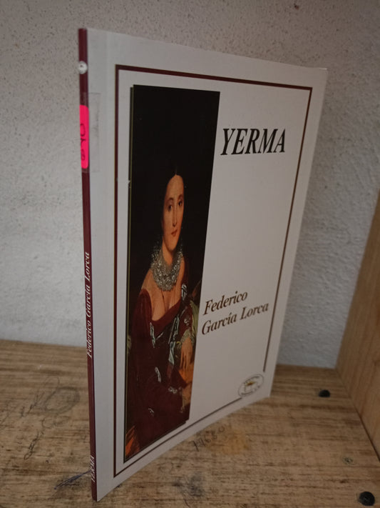 YERMA POR FEDERICO GARCÍA LORCA USADO NOVELA LITERARIO 305
