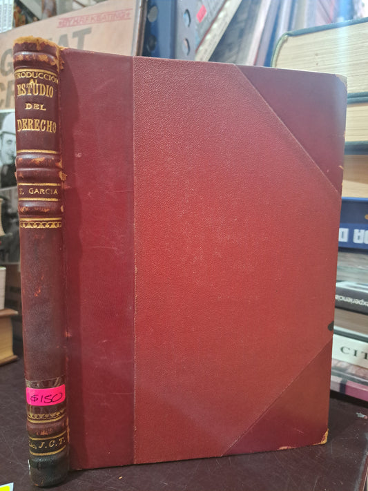 INTRODUCCIÓN AL ESTUDIO DEL DERECHO TRINIDAD GARCÍA USADO DERECHO LITERARIO 305