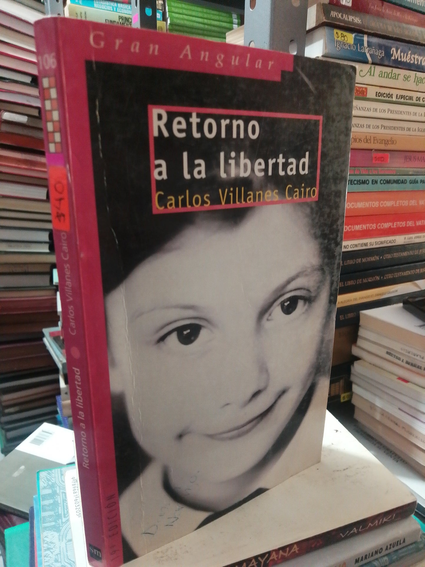 RETORNO A LA LIBERTAD POR CARLOS VILLANES CAIRO USADO NOVELA JUAREZ