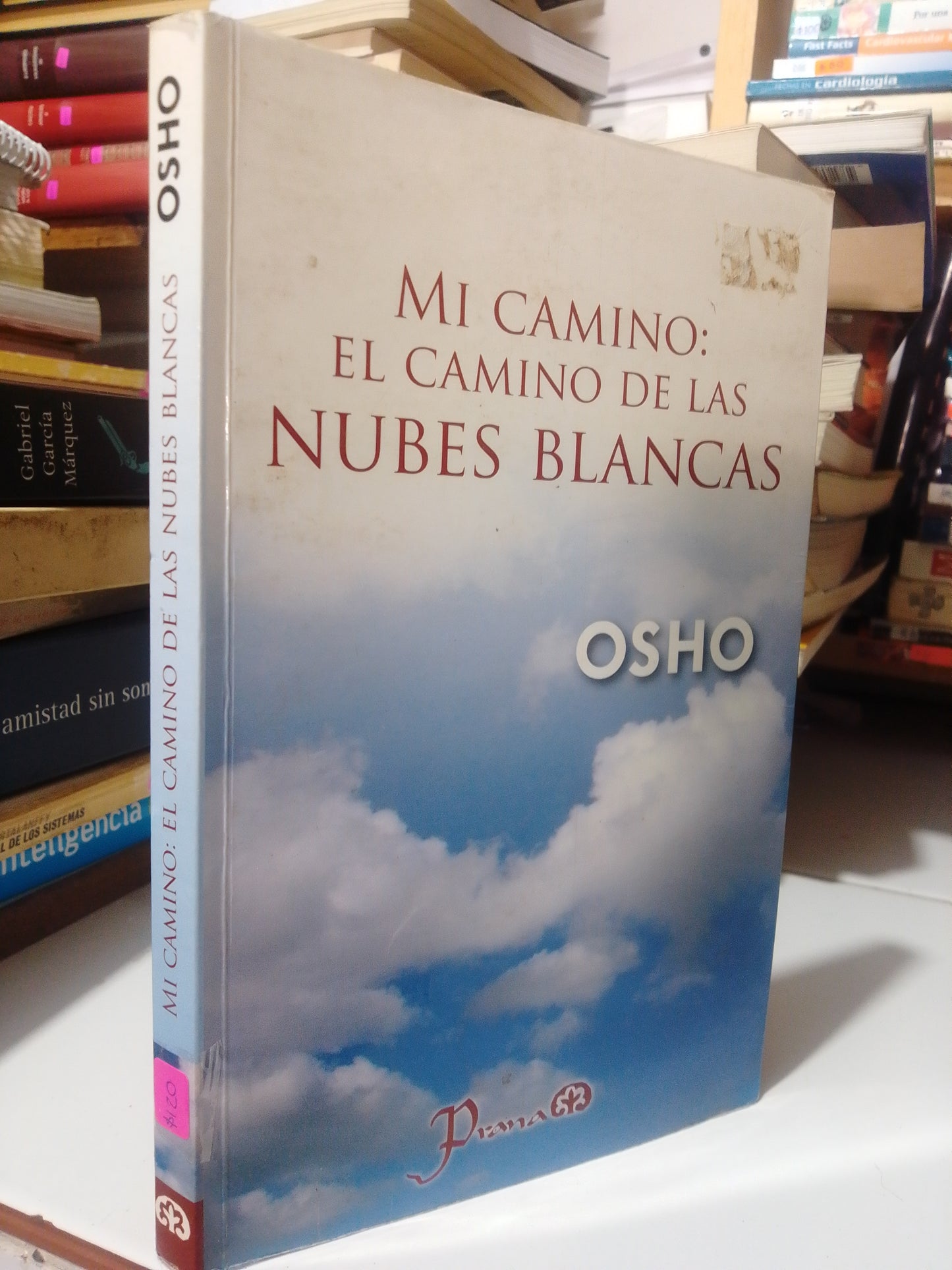 MI CAMINO EL CAMINO A LAS NUBES BLANCAS POR OSHO USADO SUP.PERSONAL JUAREZ