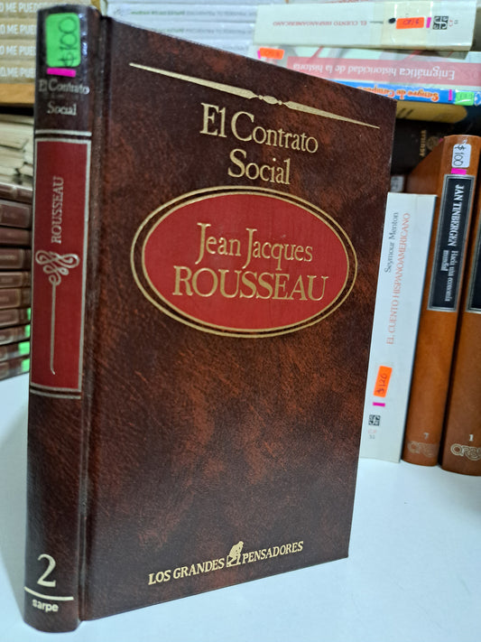 EL CONTRATO SOCIAL JEAN JACQUES ROUSSEAU USADO NOVELA JUÁREZ