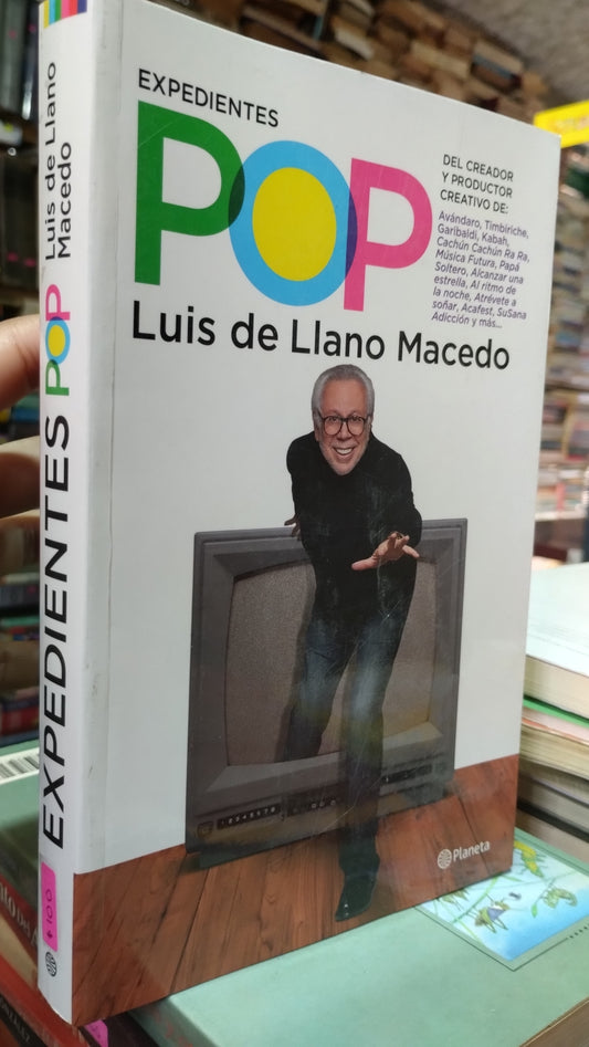 EXPEDIENTES POP DE LUIS DE LLANO MACEDO LIBRO USADO NOVELAS ALDAMA