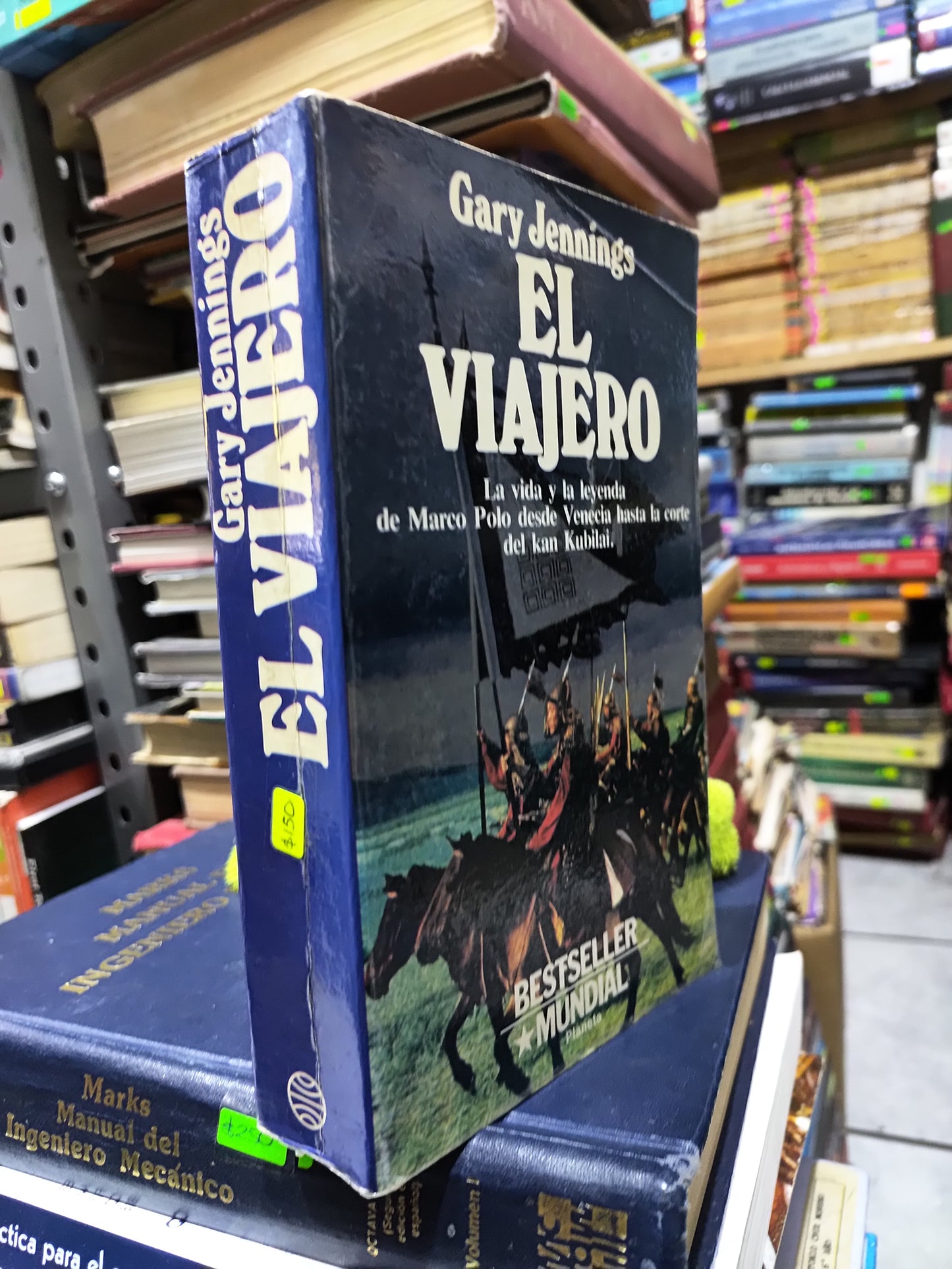 EL VIAJERO POR GARY JENNINGS USADO NOVELAS JUAREZ 507