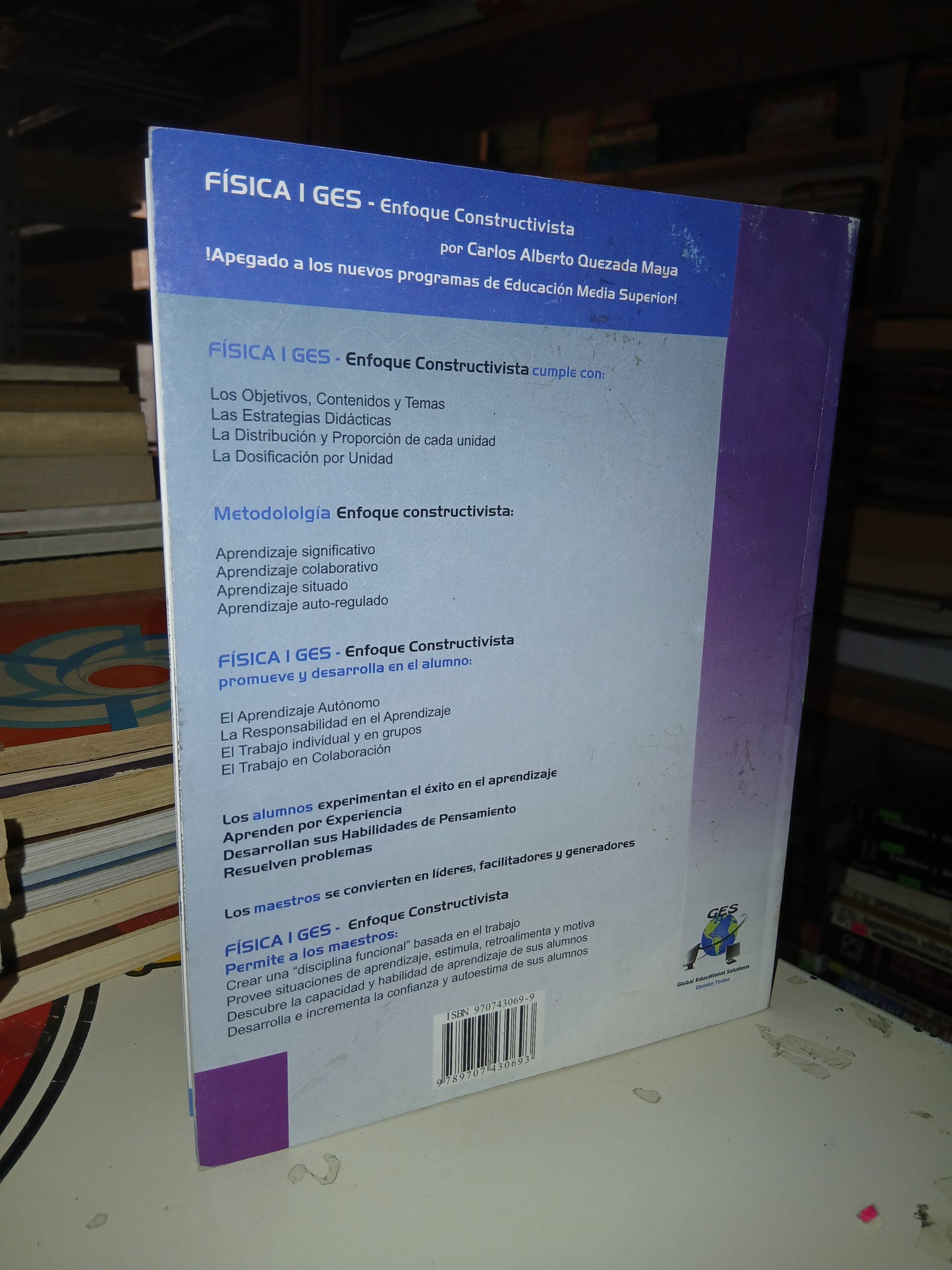 FÍSICA I. ENFOQUE CONSTRUCTIVISTA POR CARLOS ALBERTO QUEZADA MAGIA USADO FÍSICA LITERARIO 207