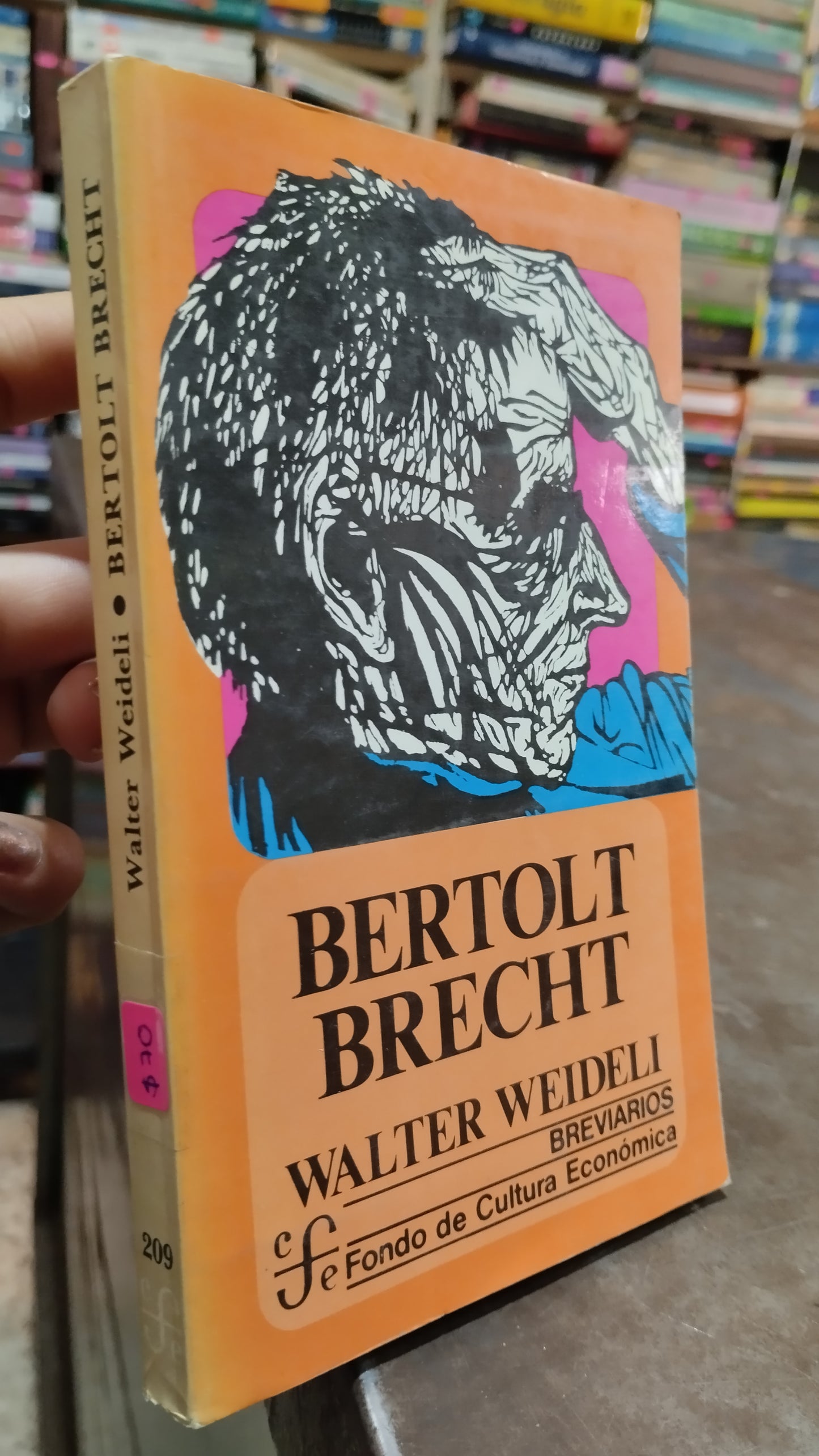 BERTOLT BRECHT POR WALTER WEIDELI LIBRO USADO HISTORIA ALDAMA