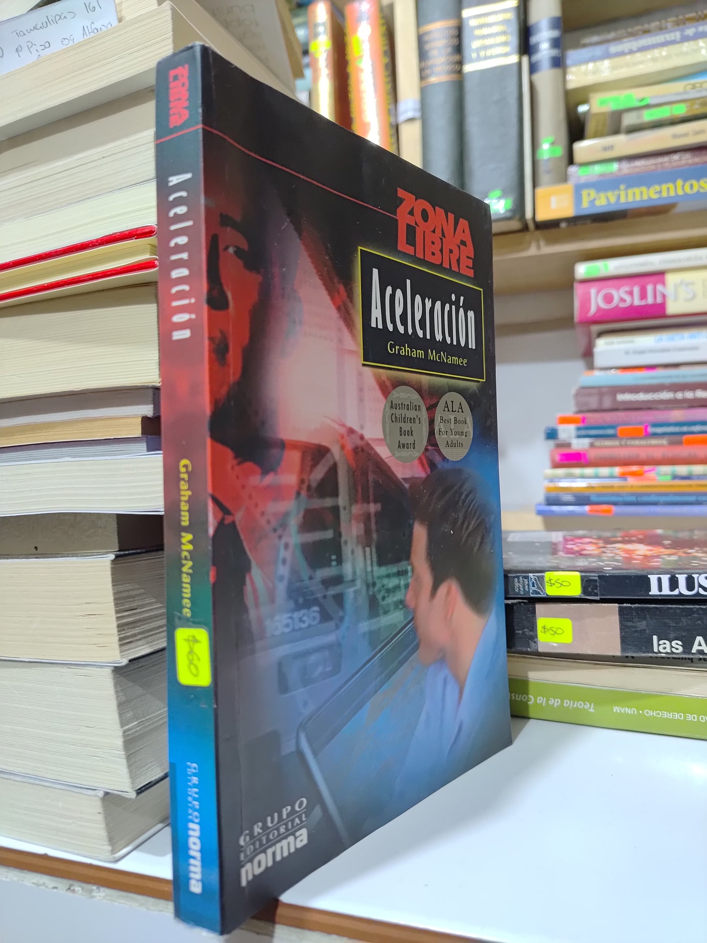 ACELERACION POR GRAHAM MCNAMEE USADO NOVELAS JUAREZ 507