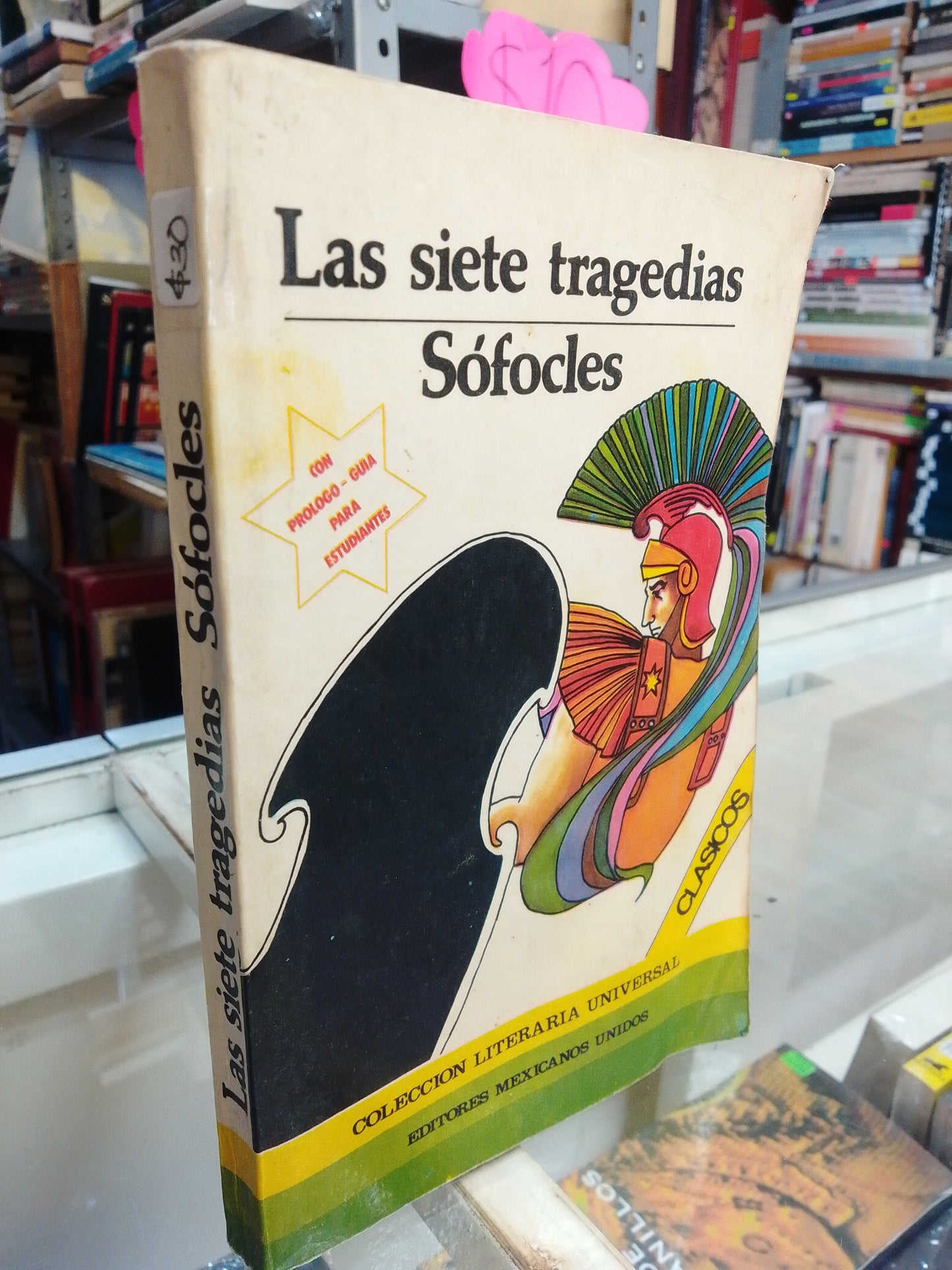 LAS SIETE TRAGEDIAS SOFOCLES USADO NOVELAS JUAREZ