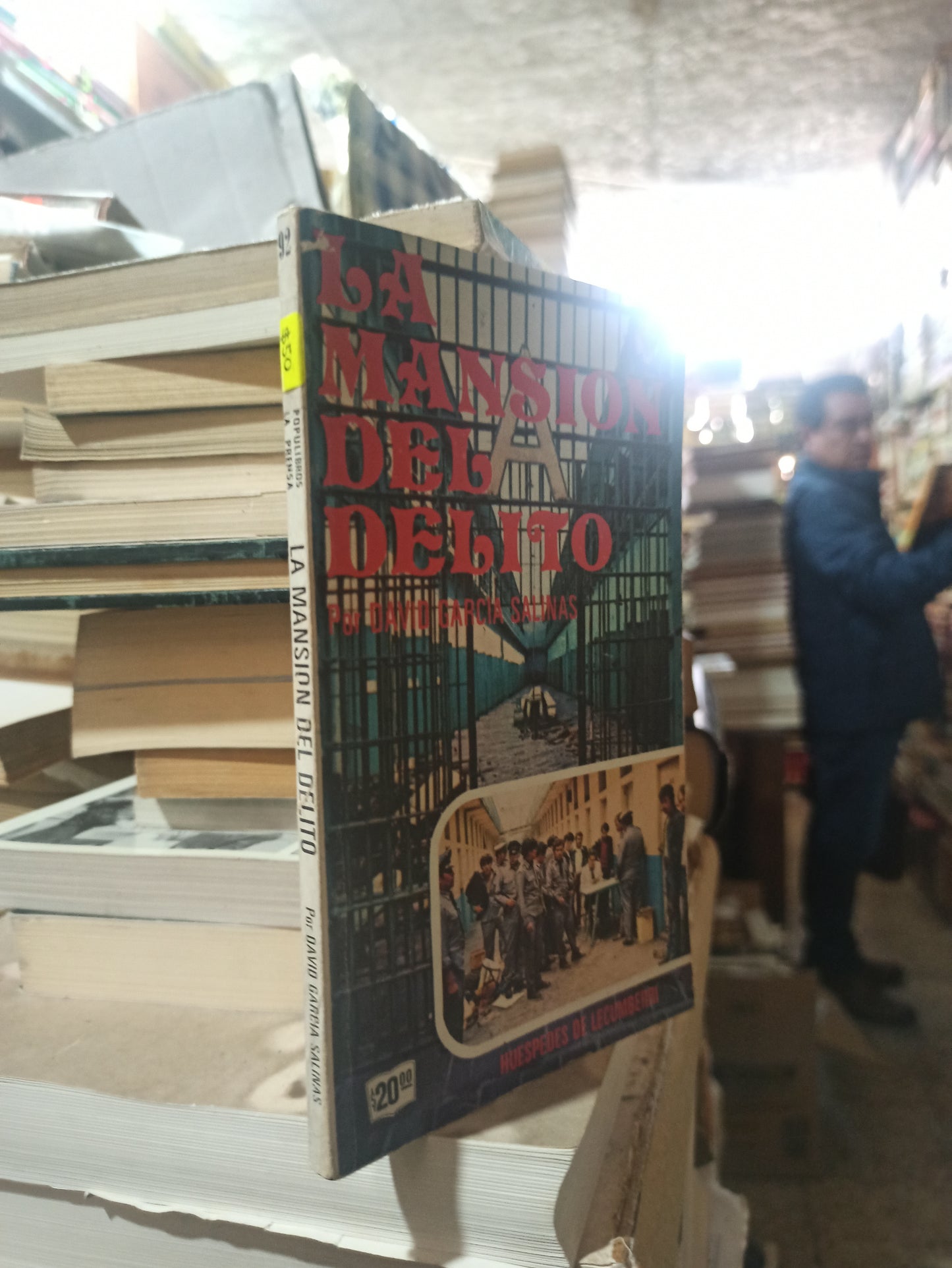 LA MANSIÓN DEL DELITO POR DAVID GARCIA SALINAS USADO NOVELAS ALDAMA