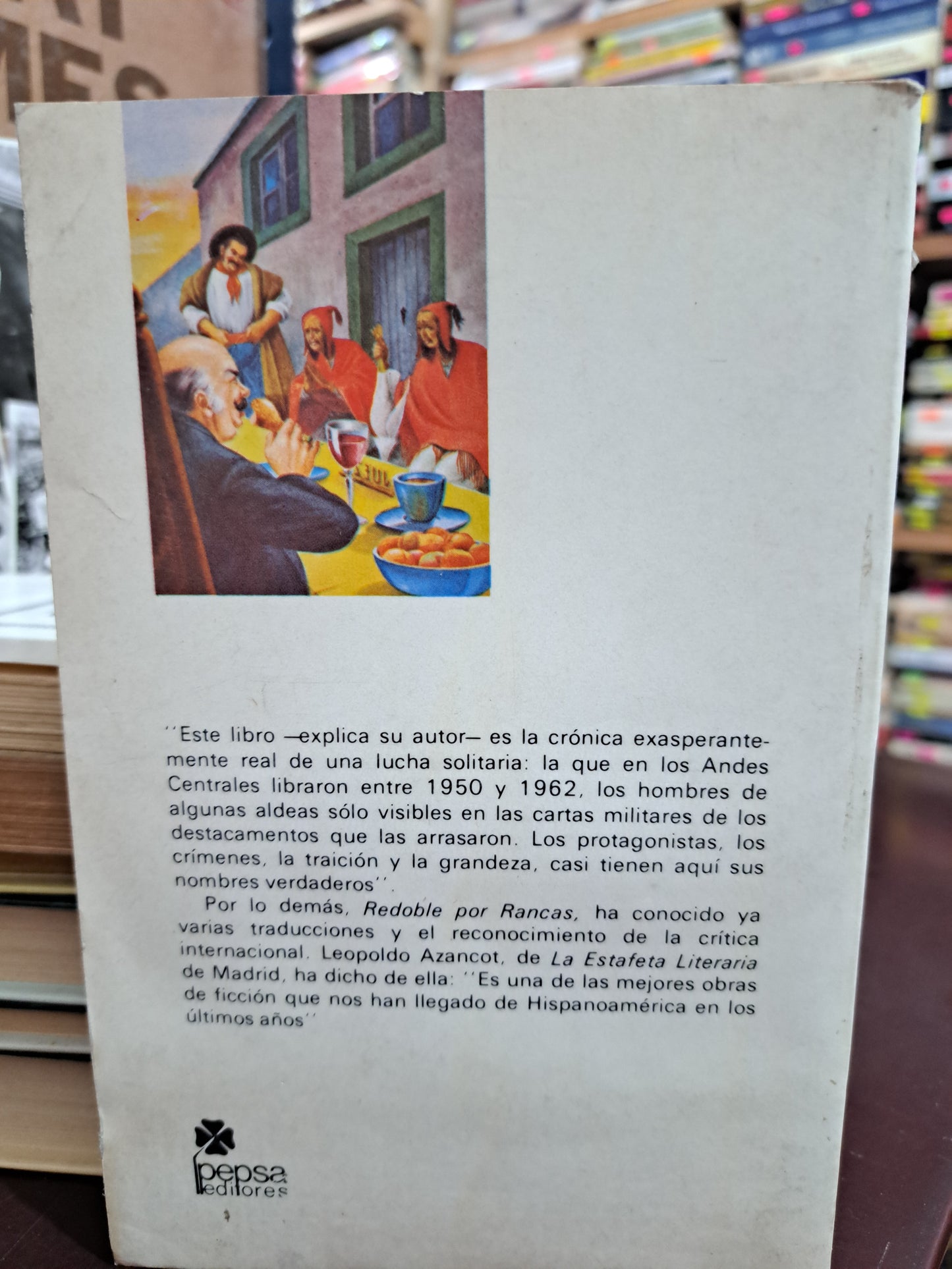 REDOBLE POR RANCAS MANUEL SCORZA USADO NOVELA LITERARIO 305