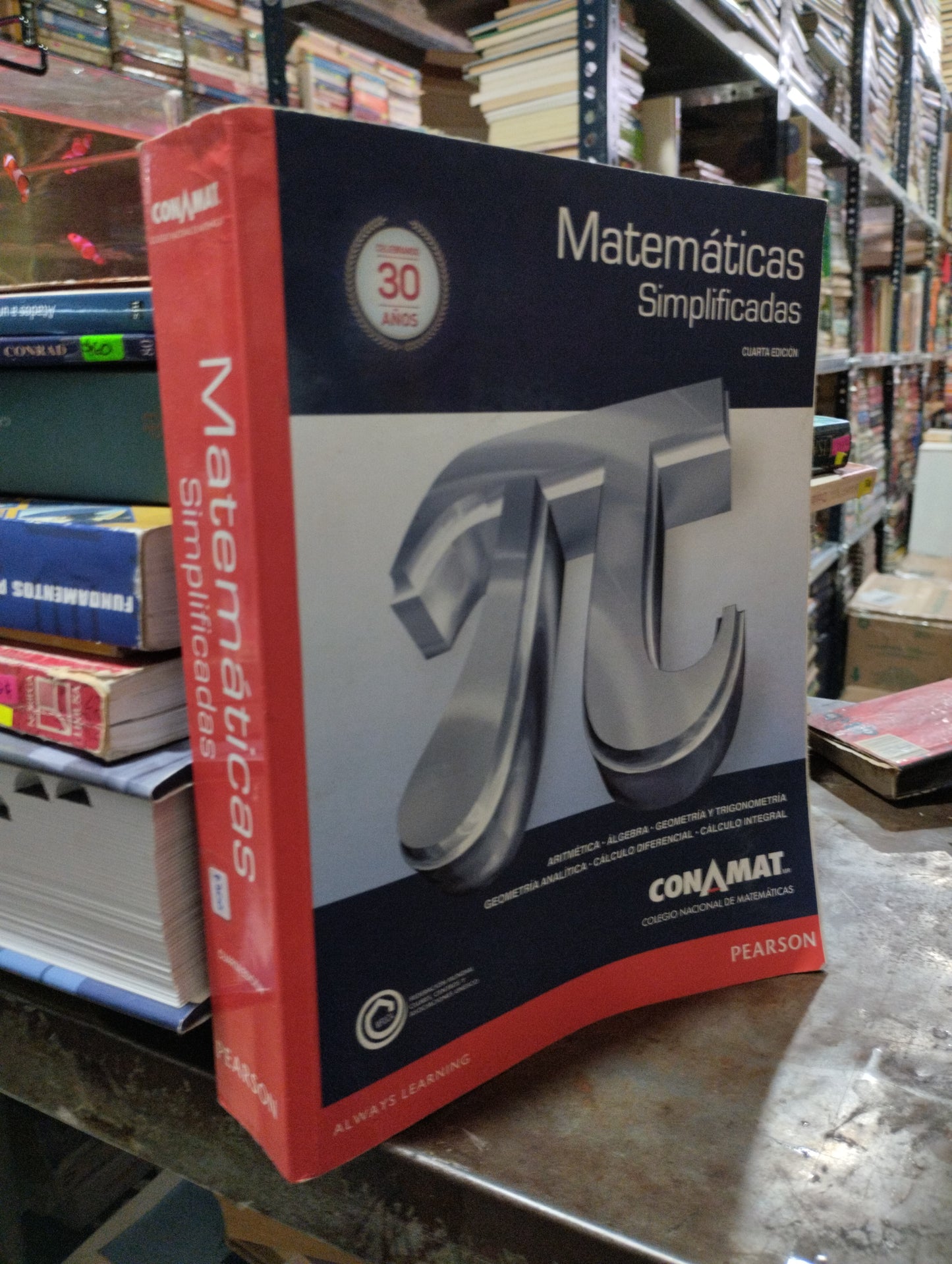 MATEMATICAS SIMPLIFICADAS POR CONAMAT USADO MATEMATICAS ALDAMA