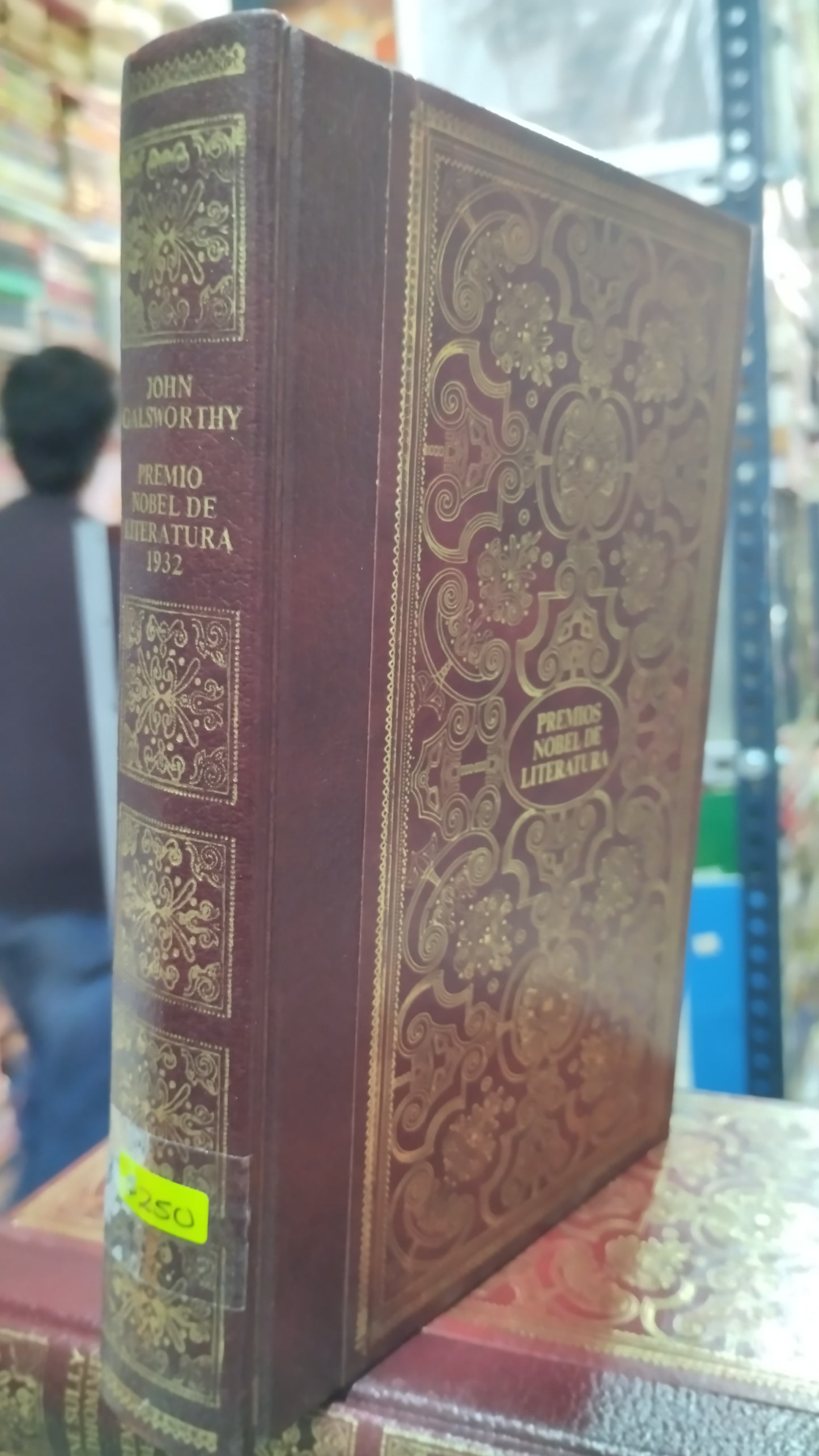 PREMIO NOBEL DE LITERATURA 1932 POR JOHN GALSWORTHY LIBRO USADO ANTIGUO ALDAMA