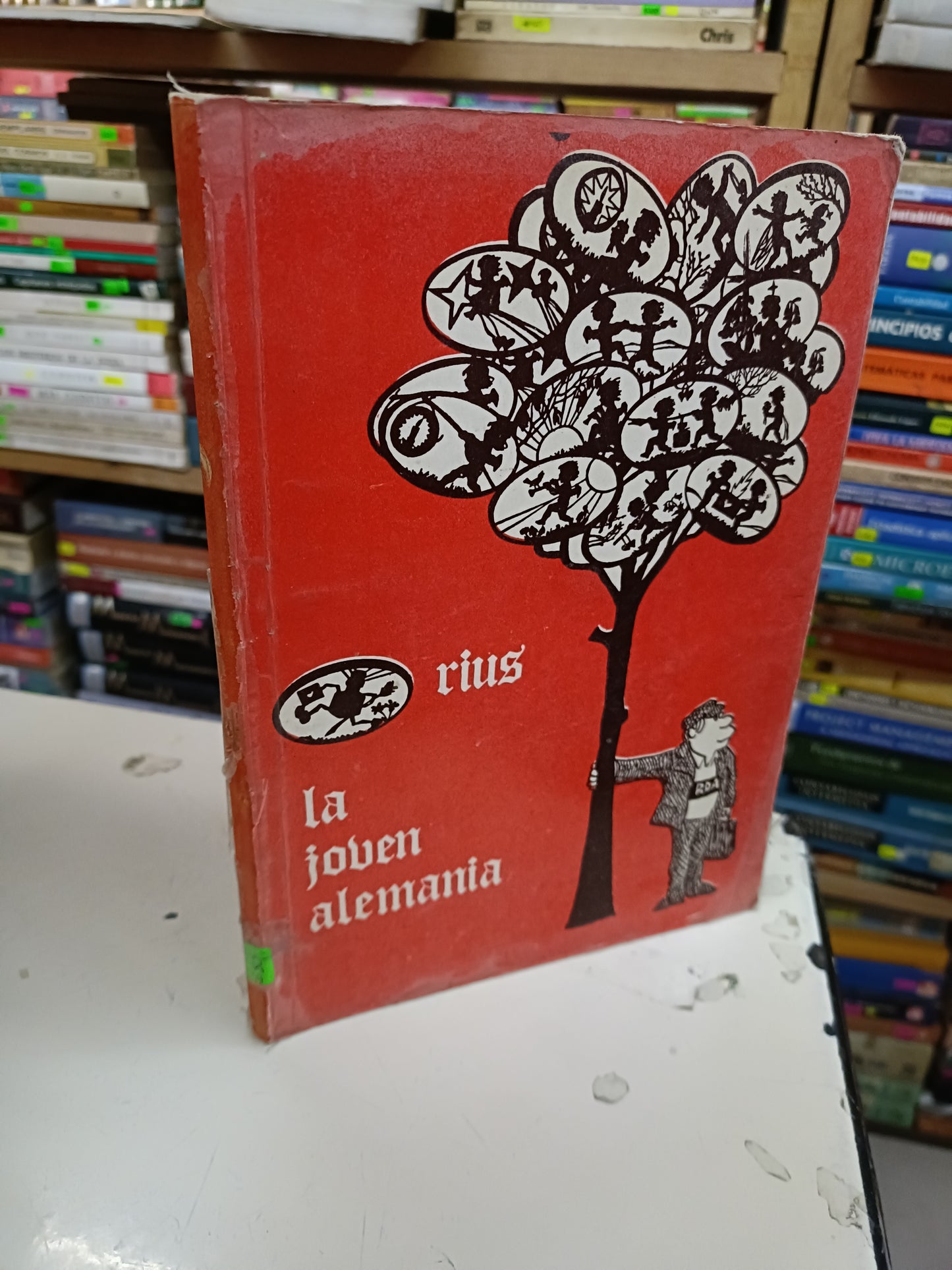LA JOVEN ALEMANIA POR RIUS USADO PERIODISMO LITERARIO 207