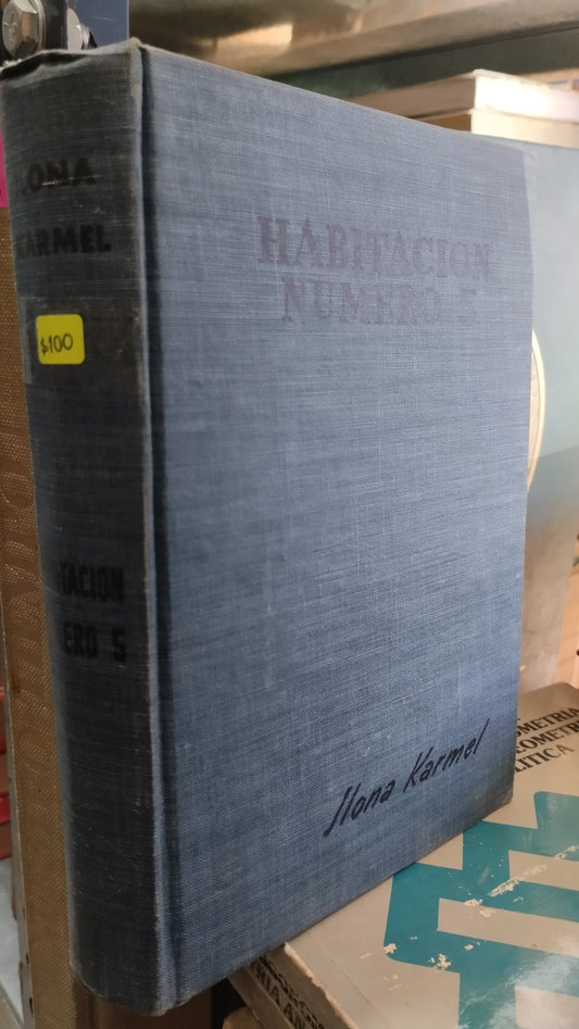 HABITACION NUMERO 5 POR ILONA KARMEL LIBRO USADO NOVELAS ALDAMA