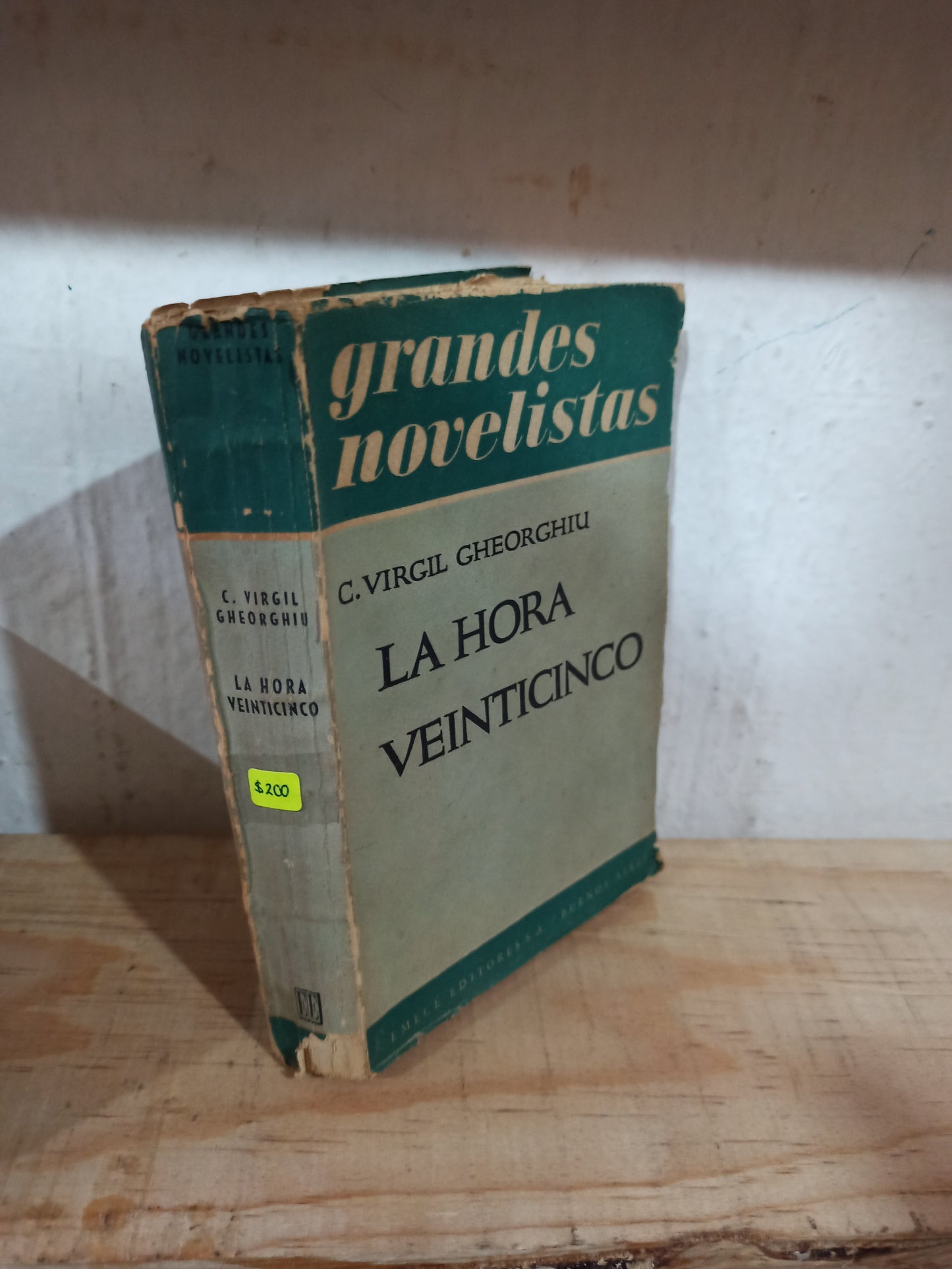 LA HORA VEINTICINCO POR G. VIRGIL GHEORGHIU USADO ANTIGÜOS ALDAMA