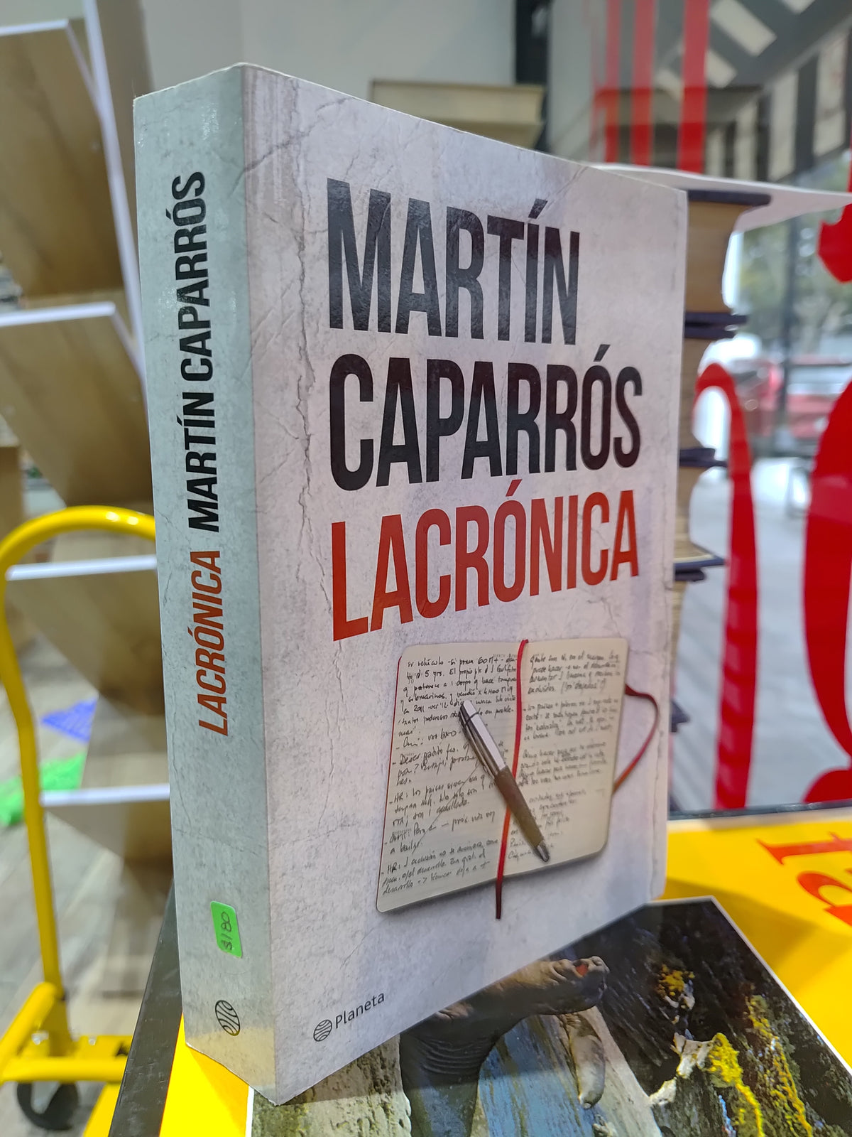 LA CRONICA POR MARTIN CAPARROS USADO NOVELAS JUAREZ 515
