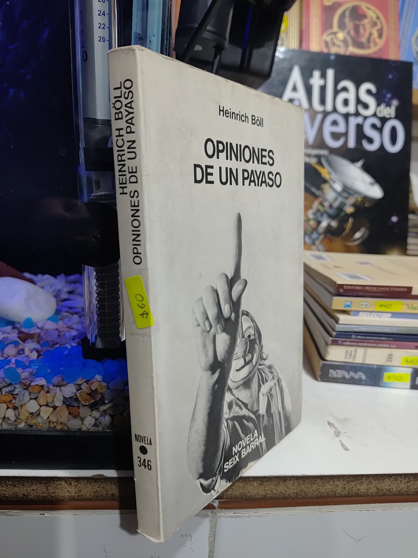 OPINIONES DE UN PAYASO POR HEINRICH BOLL USADO NOVELAS JUAREZ